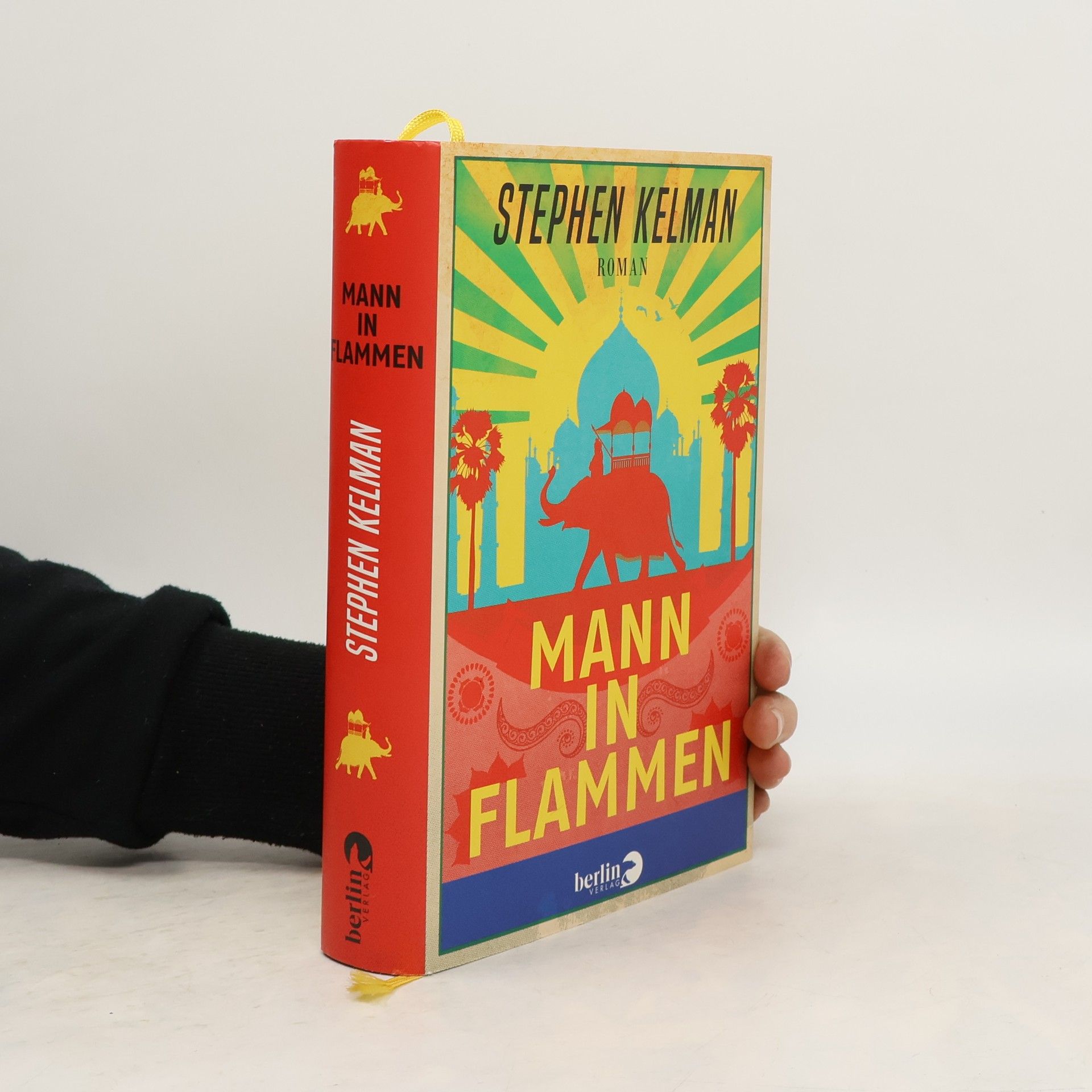 Stephen Kelman Mann in Flammen