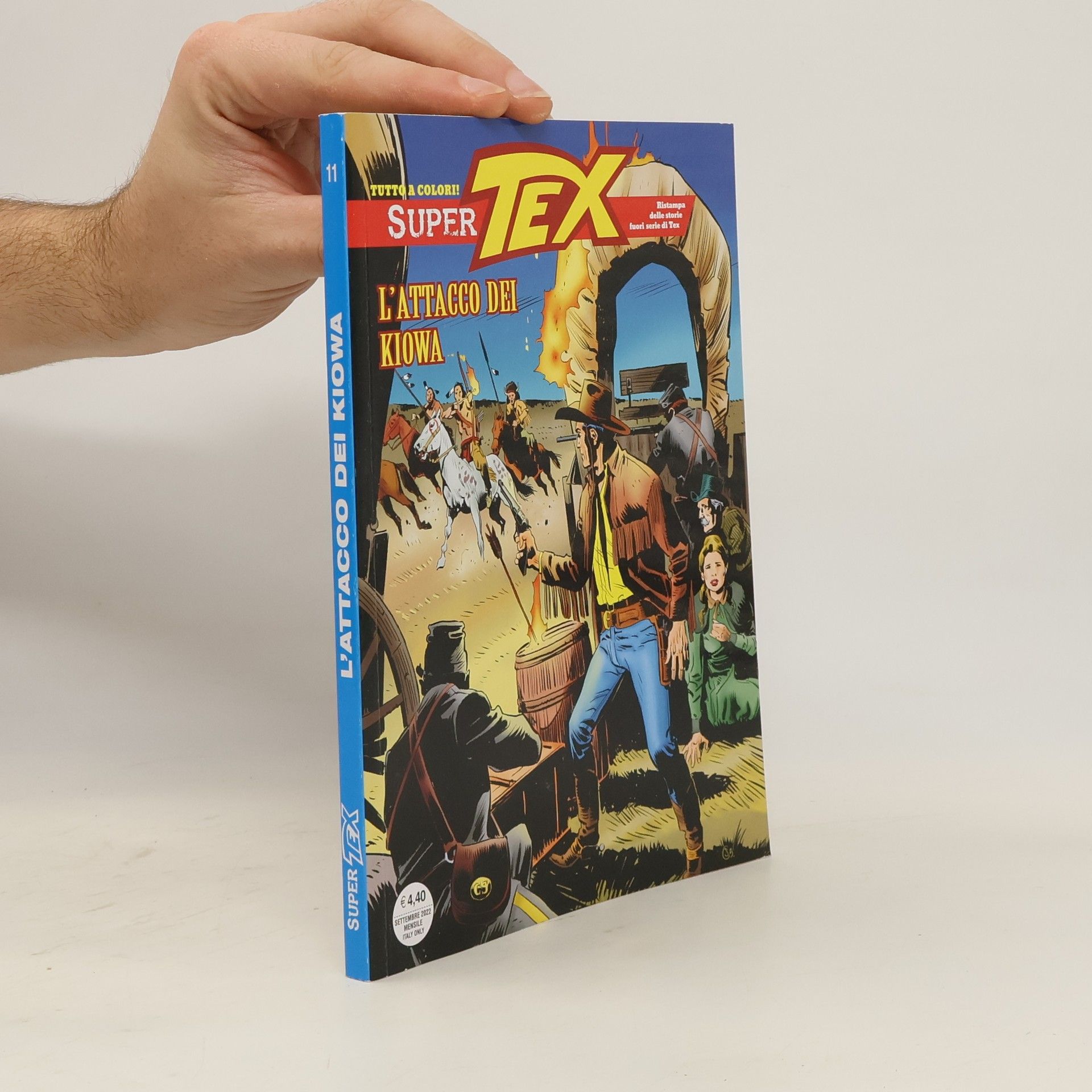 Kolektív autorov Super Tex 11. L'attacco dei Kiowa