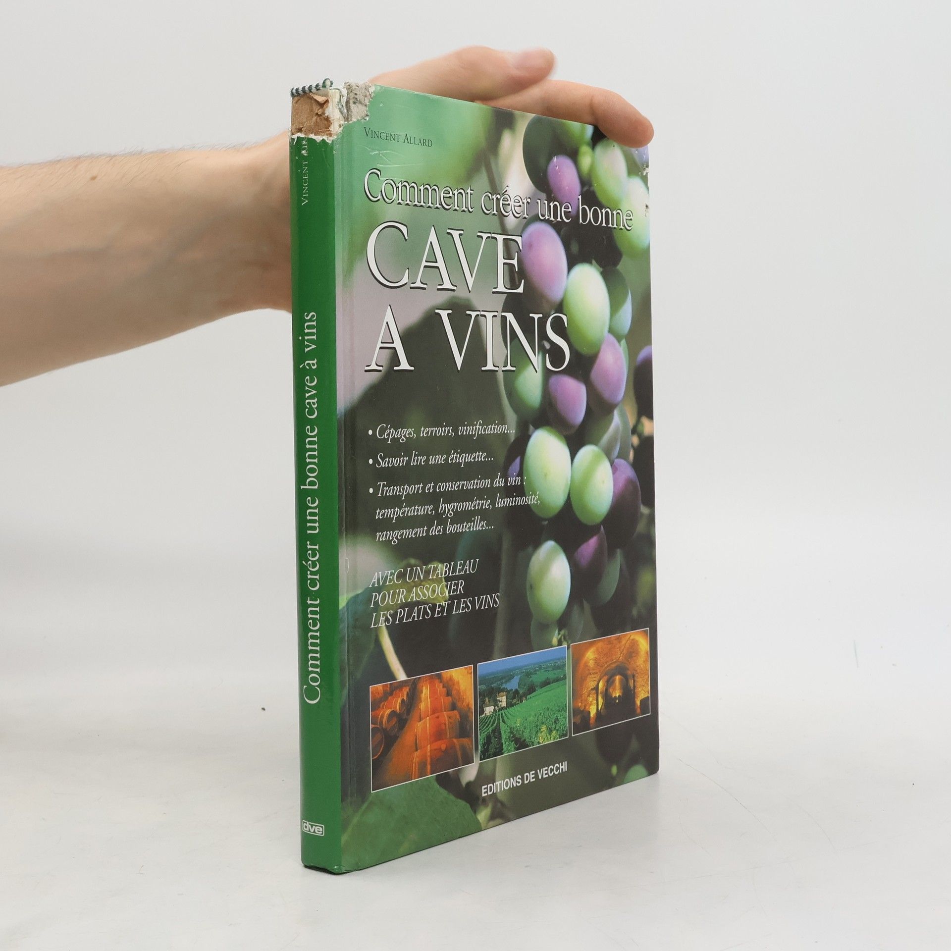 Vincent Allard Comment créer une bonne cave à vins