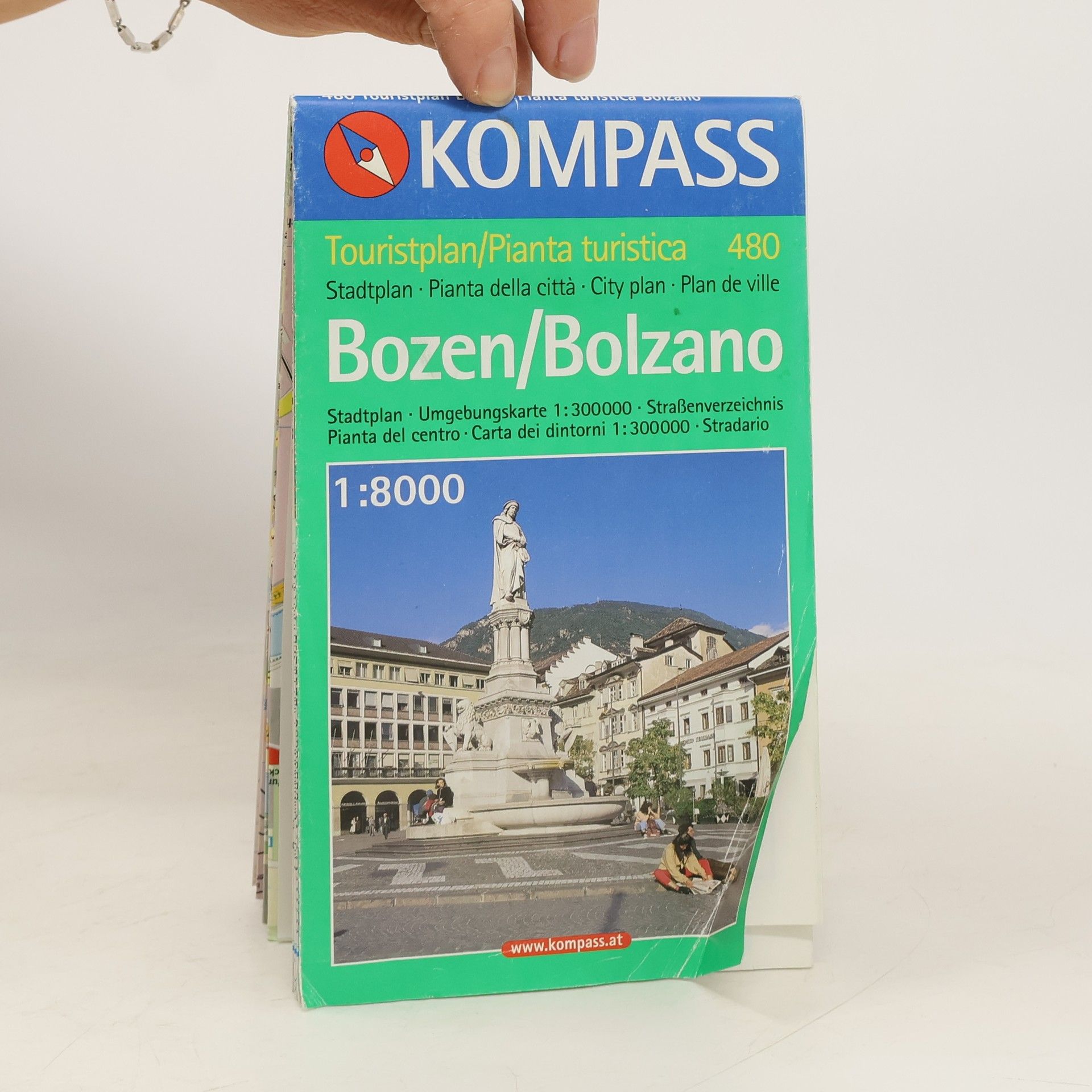 Autorenkollektiv Kompass Stadtplan Bozen / Bolzano