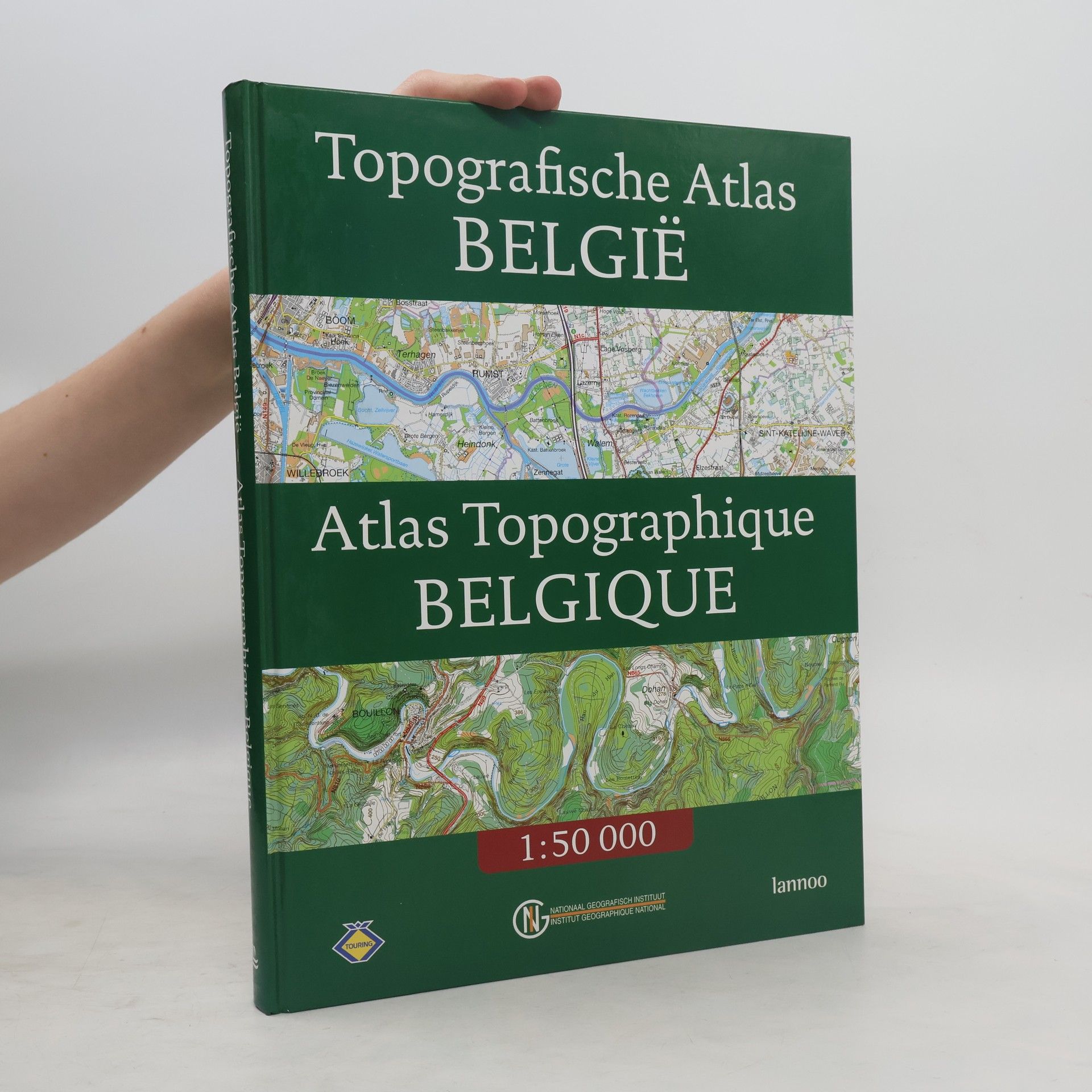 AA.VV. Topografische Atlas Belgie = Atlas Topographique Belgique