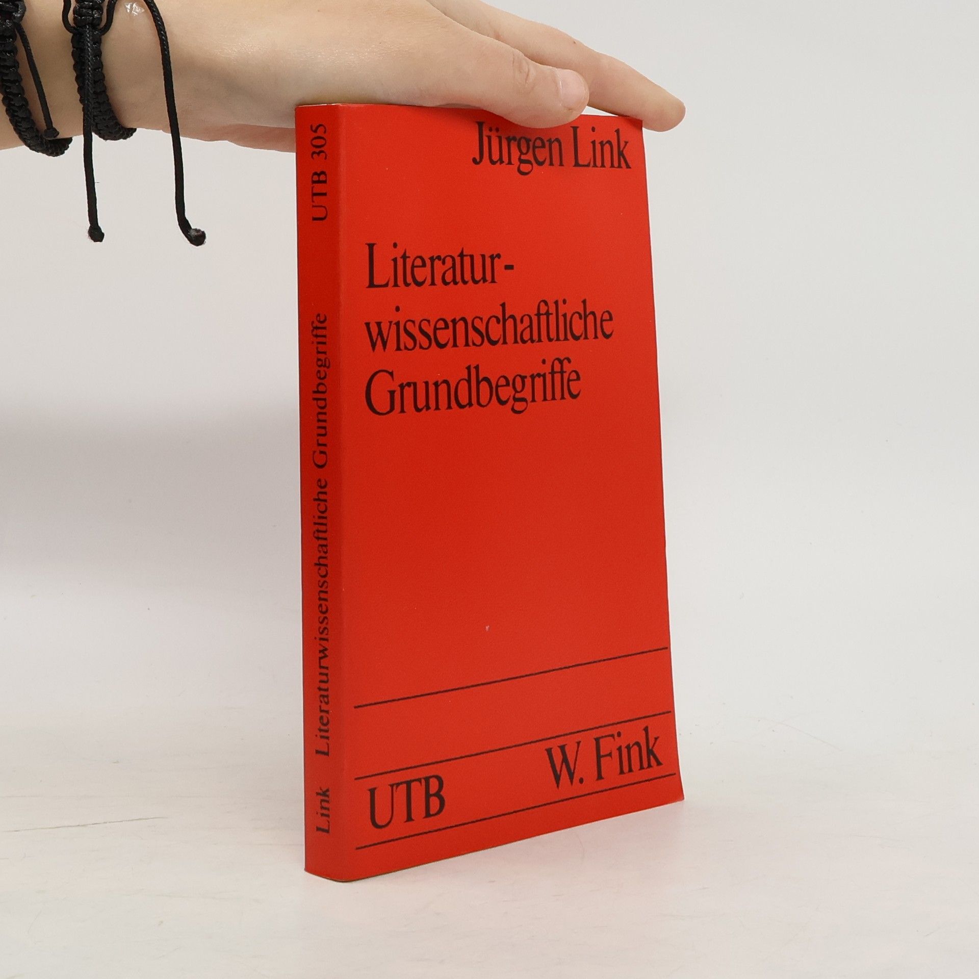 Jürgen Link Literaturwissenschaftliche Grundbegriffe