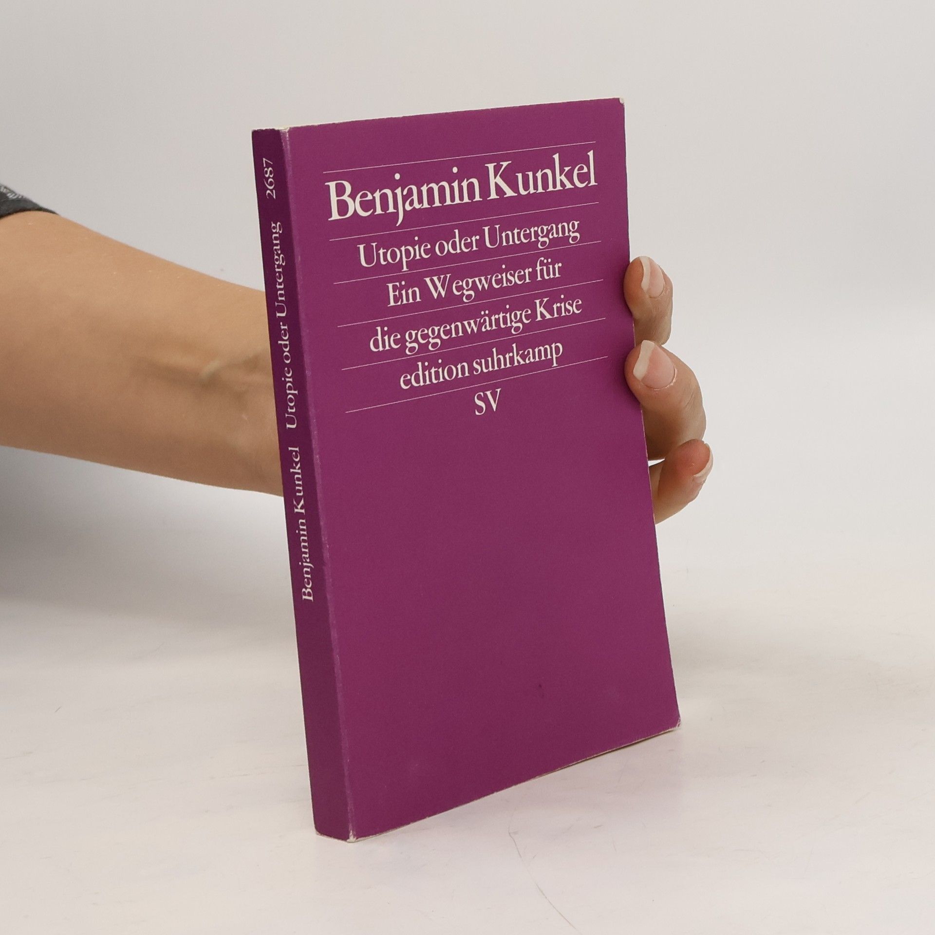 Benjamin Kunkel Utopie oder Untergang