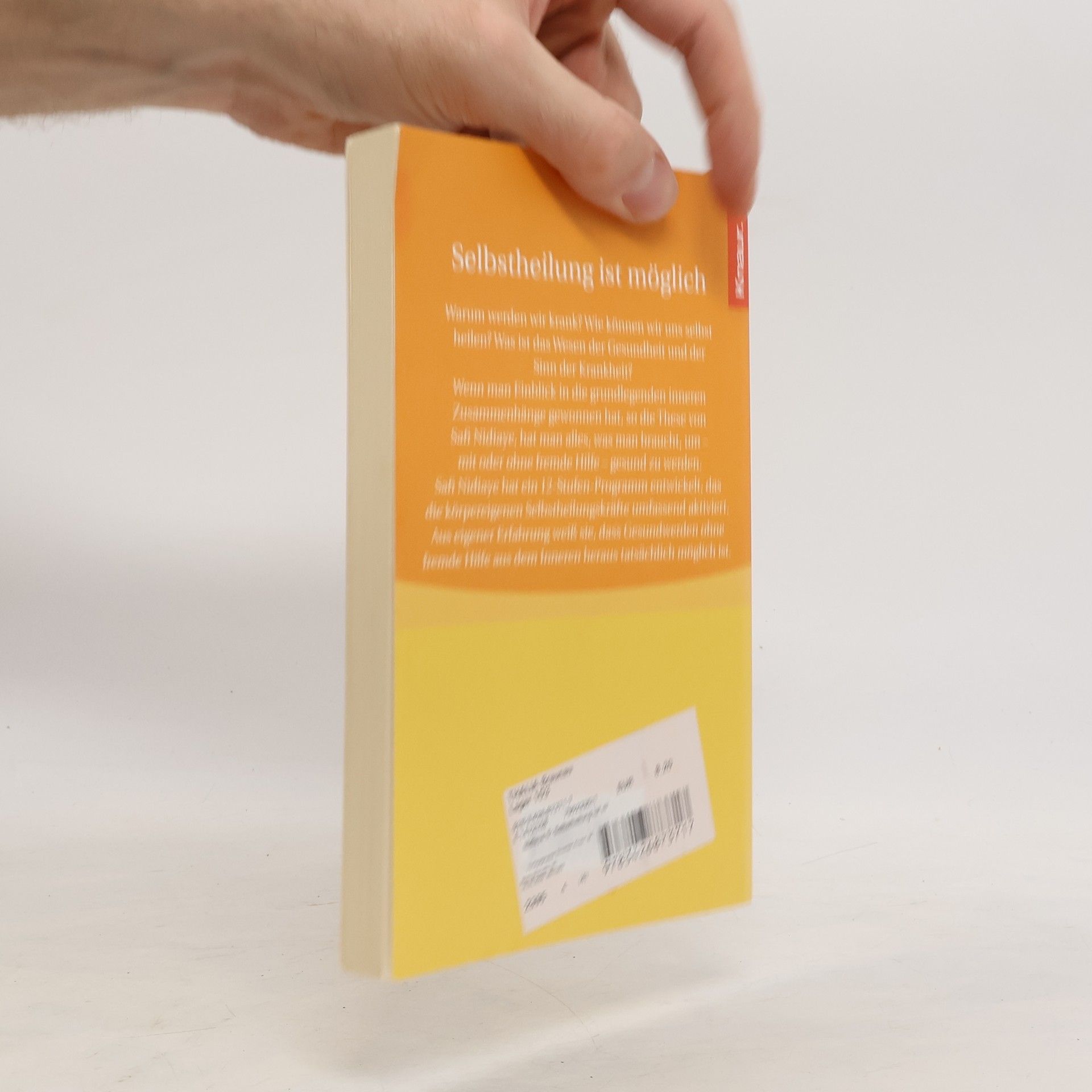 Safi Nidiaye Selbstheilung ist möglich