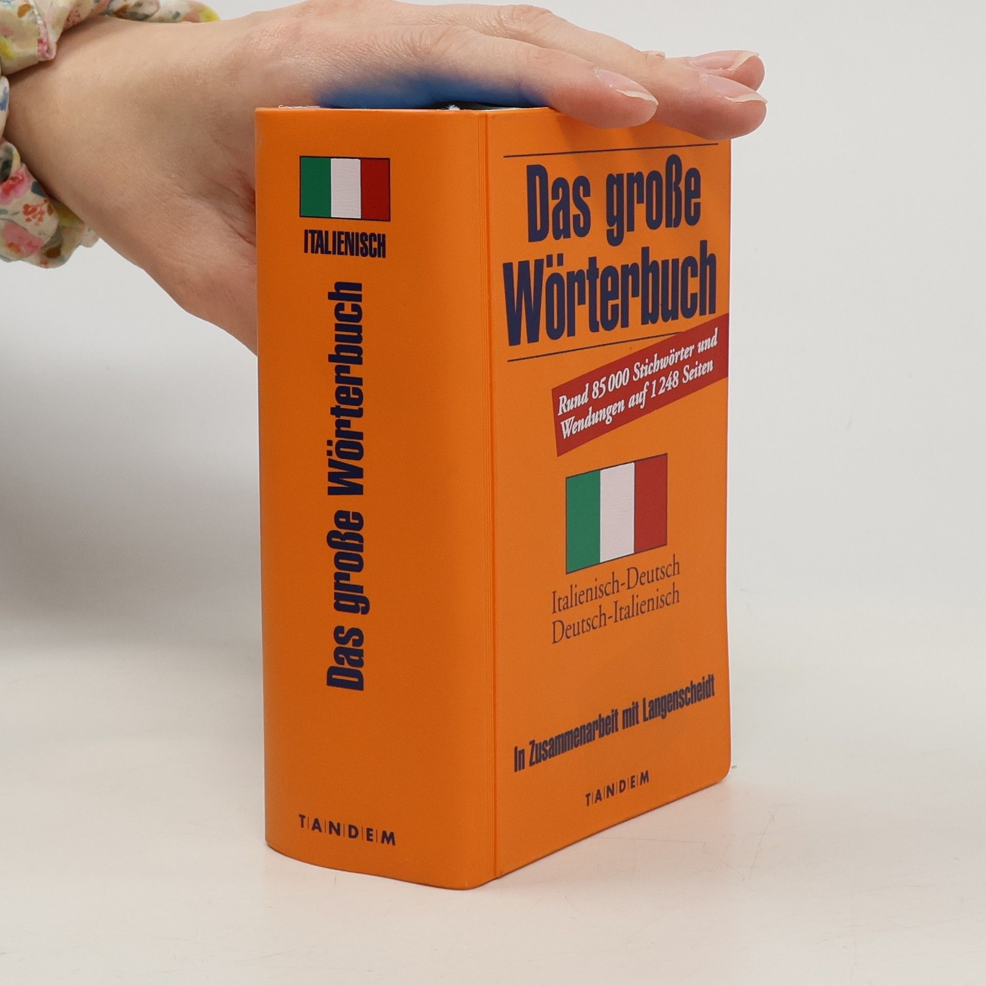 AA.VV. Das grosse Wörterbuch Italienisch-Deutsch, Deutsch-Italienisch