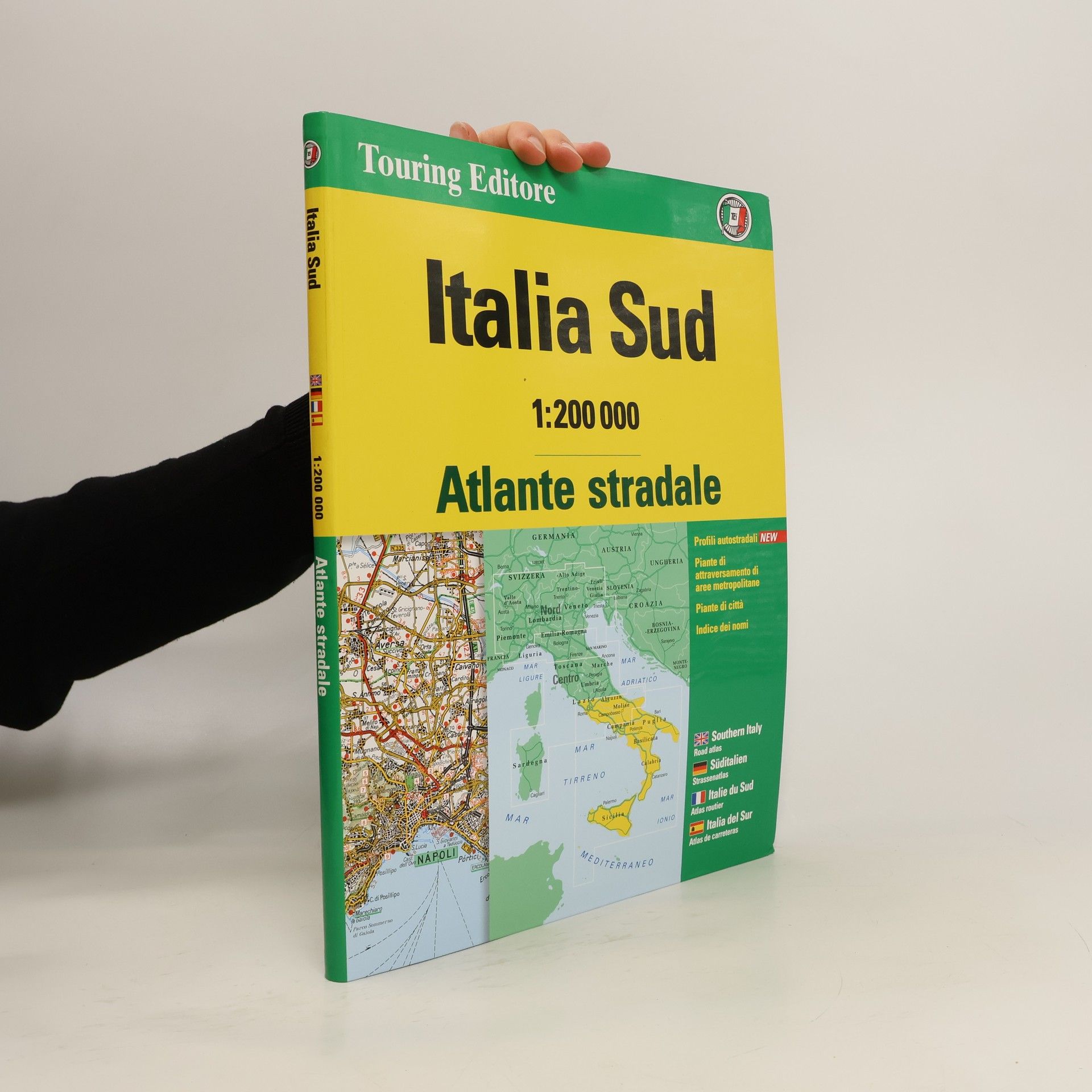 AA.VV. Atlante stradale Italia. Sud 1:200.000. Ediz. multilingue
