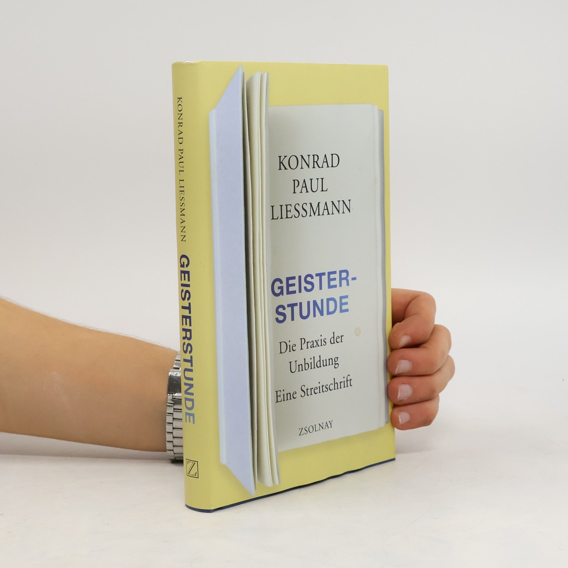 Konrad Paul Liessmann Geisterstunde