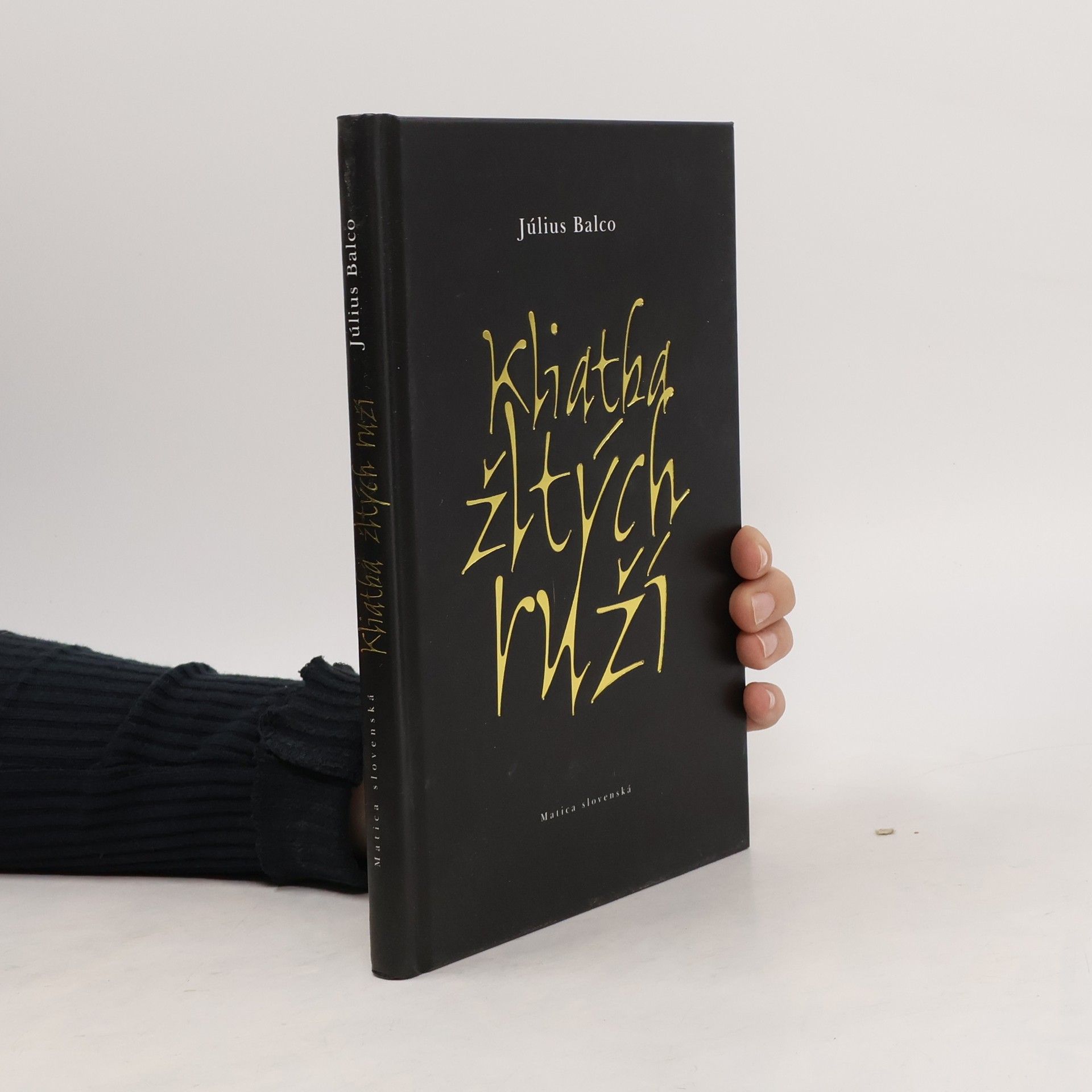 Július Balco Kliatba žltých ruží