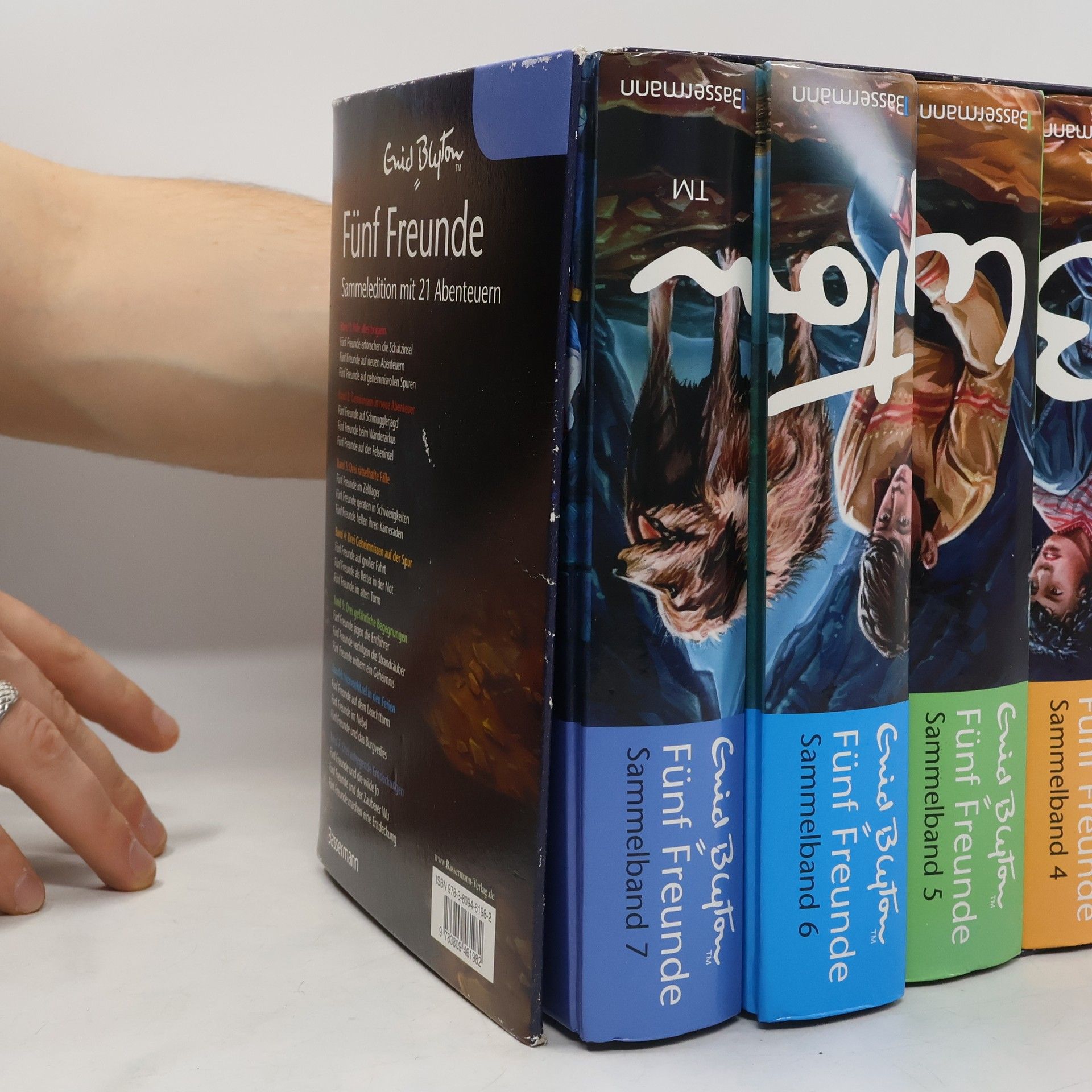 Enid Blyton Fünf Freunde 1-7