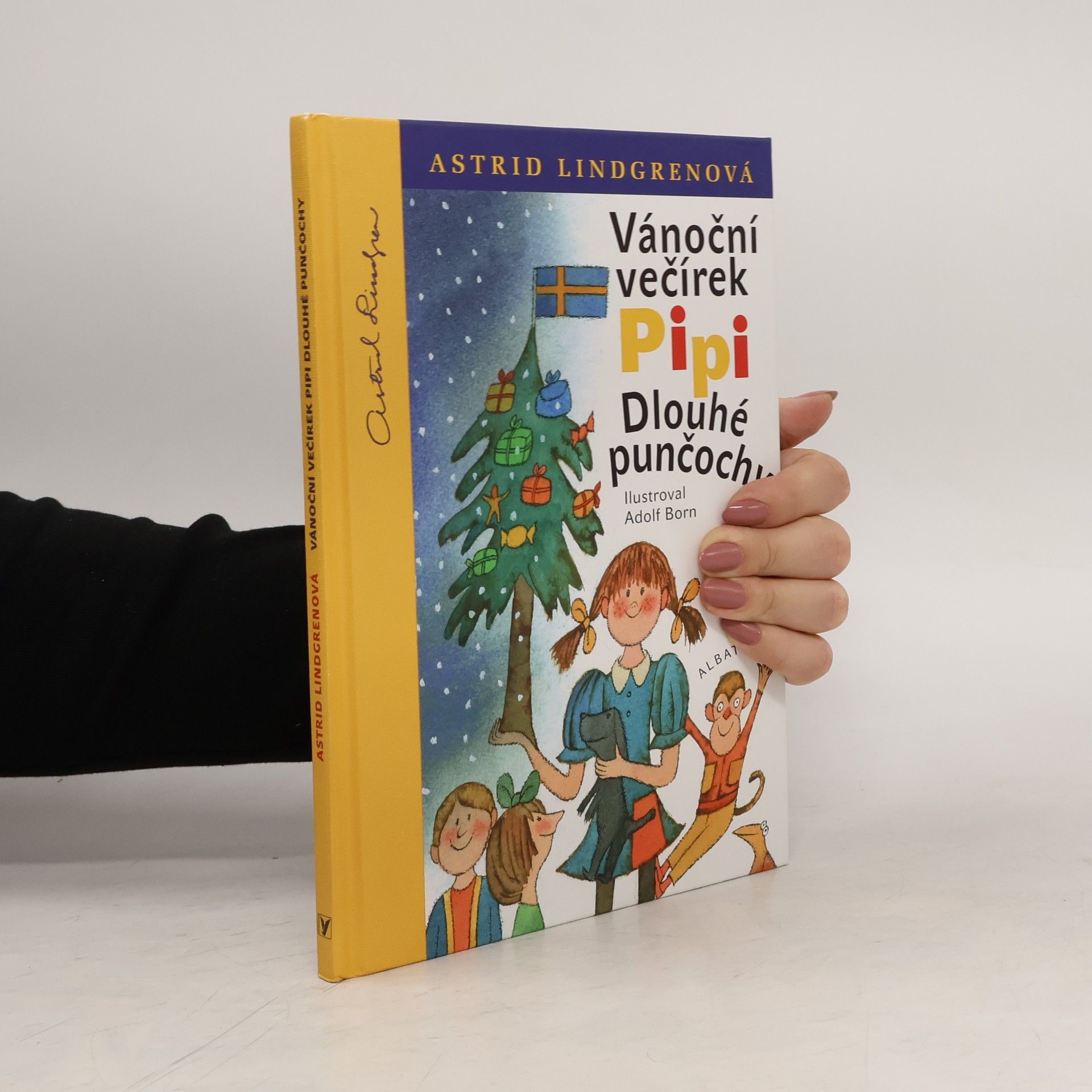 Astrid Lindgren Vánoční večírek Pipi Dlouhé punčochy