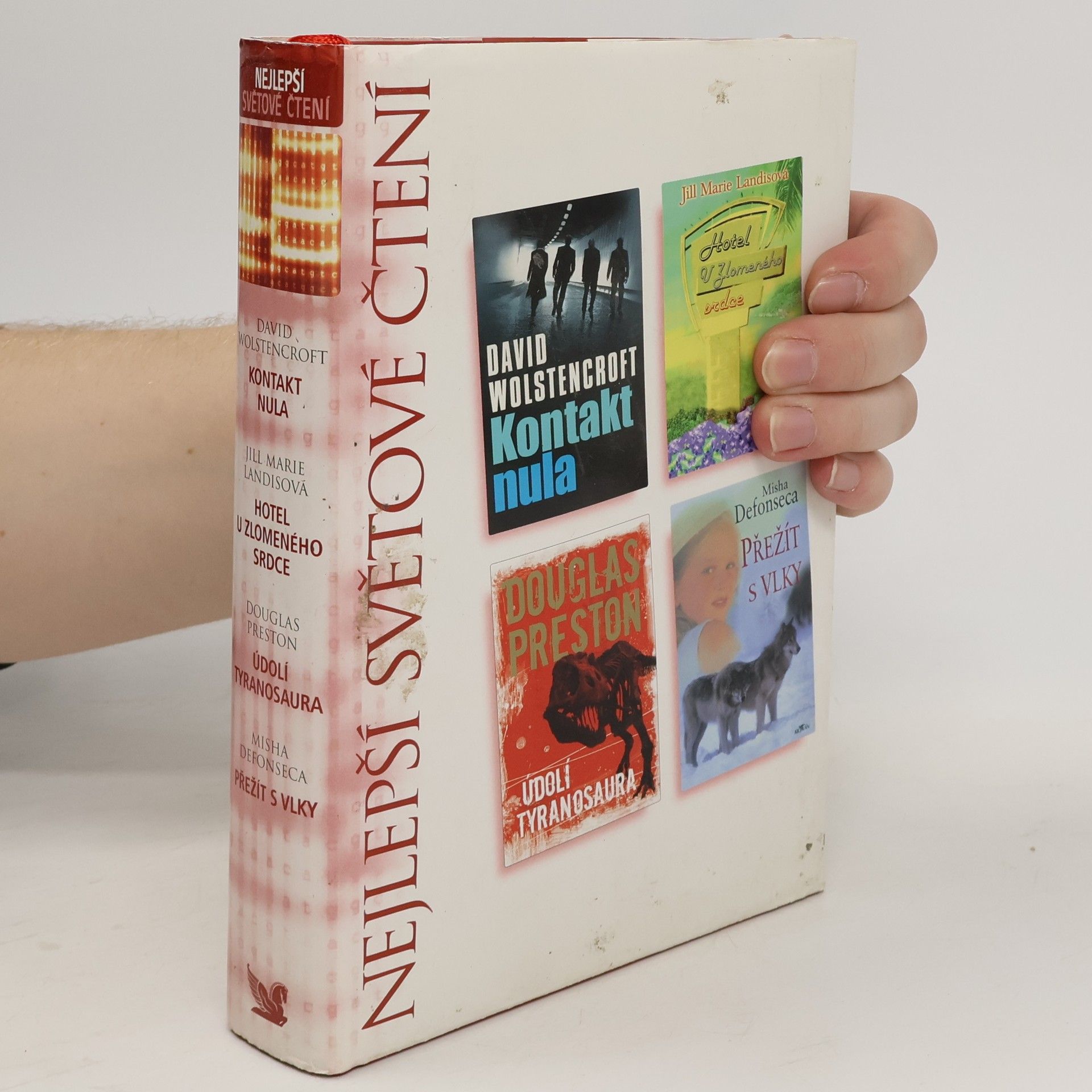 David Wolstencroft Kontakt nula, Hotel U zlomeného srdce, Údolí tyranosaura, Přežít s vlky