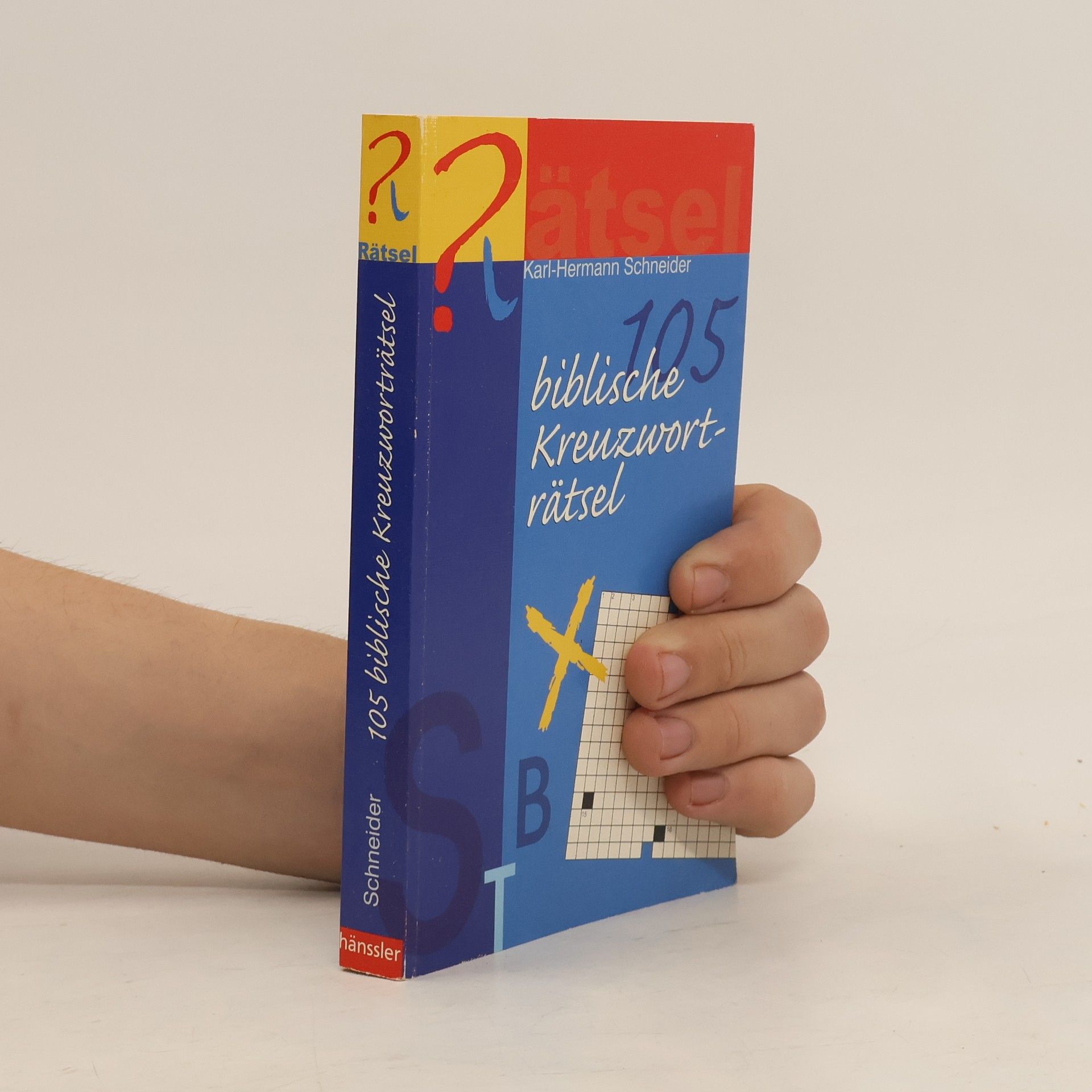 Karl-Hermann Schneider 105 biblische Kreuzworträtsel
