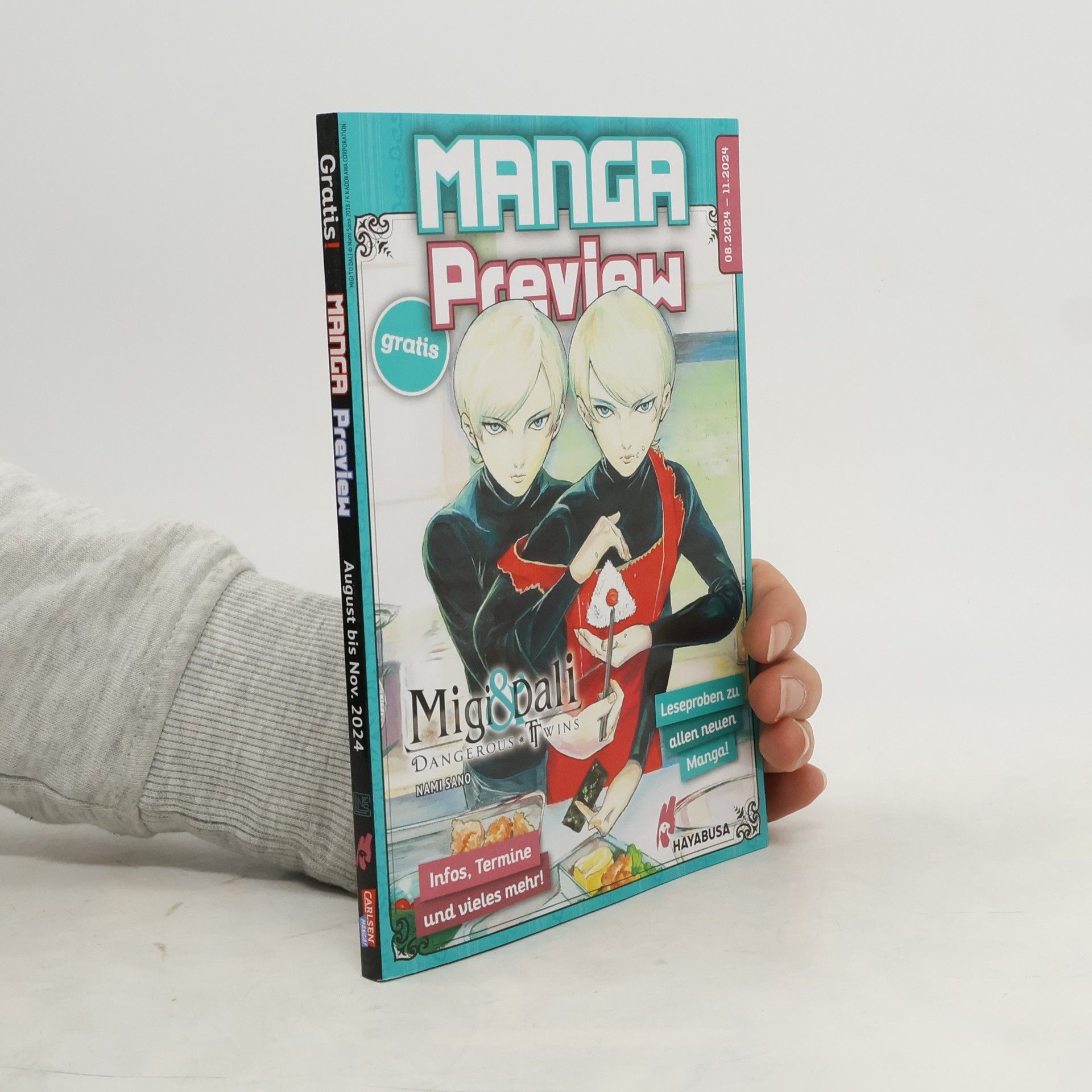 Collectif d'auteurs Manga Preview 6-11/2024