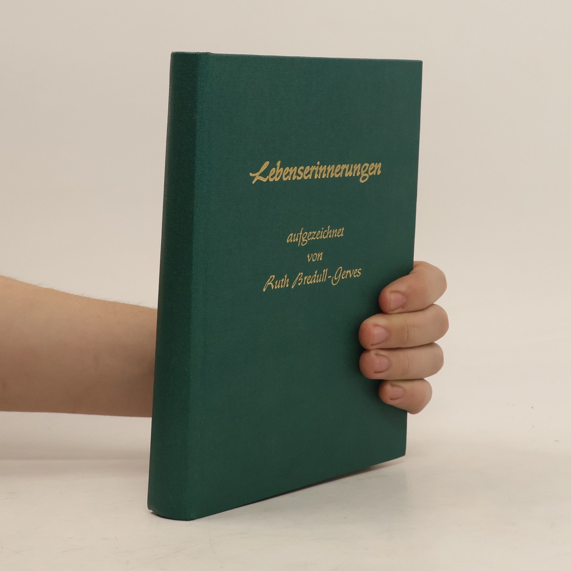 Ruth Bredull-Gerves Lebenserinnerungen