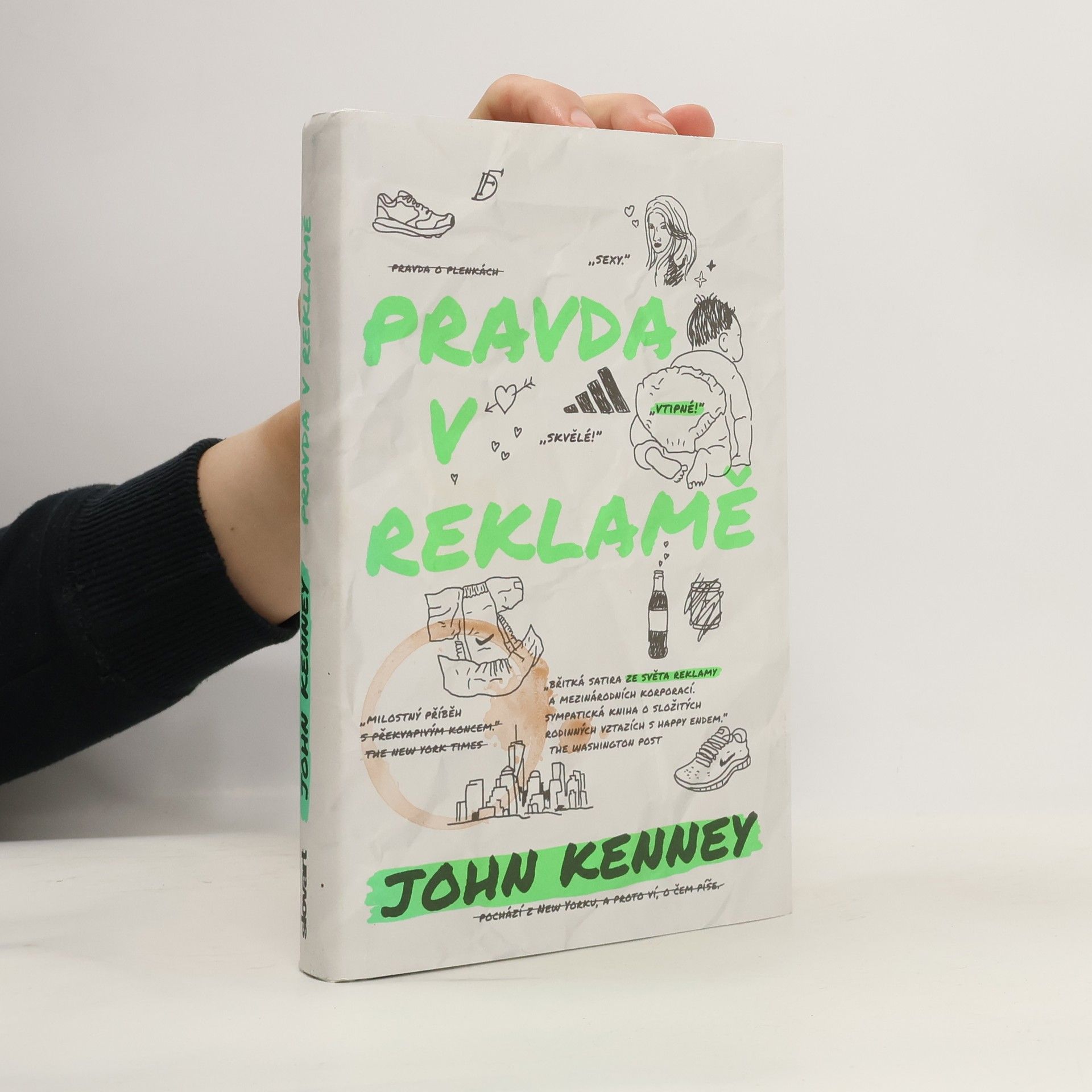 John Kenney Pravda v reklamě