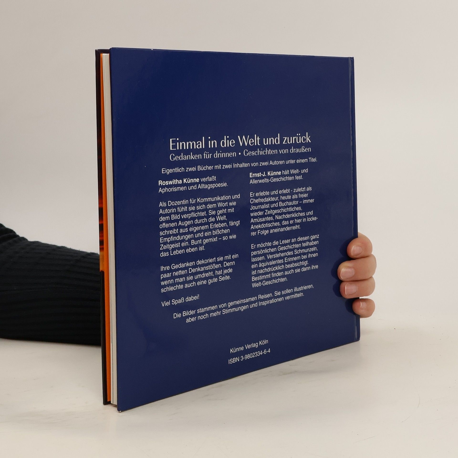 Roswitha Künne Einmal in die Welt und zurück