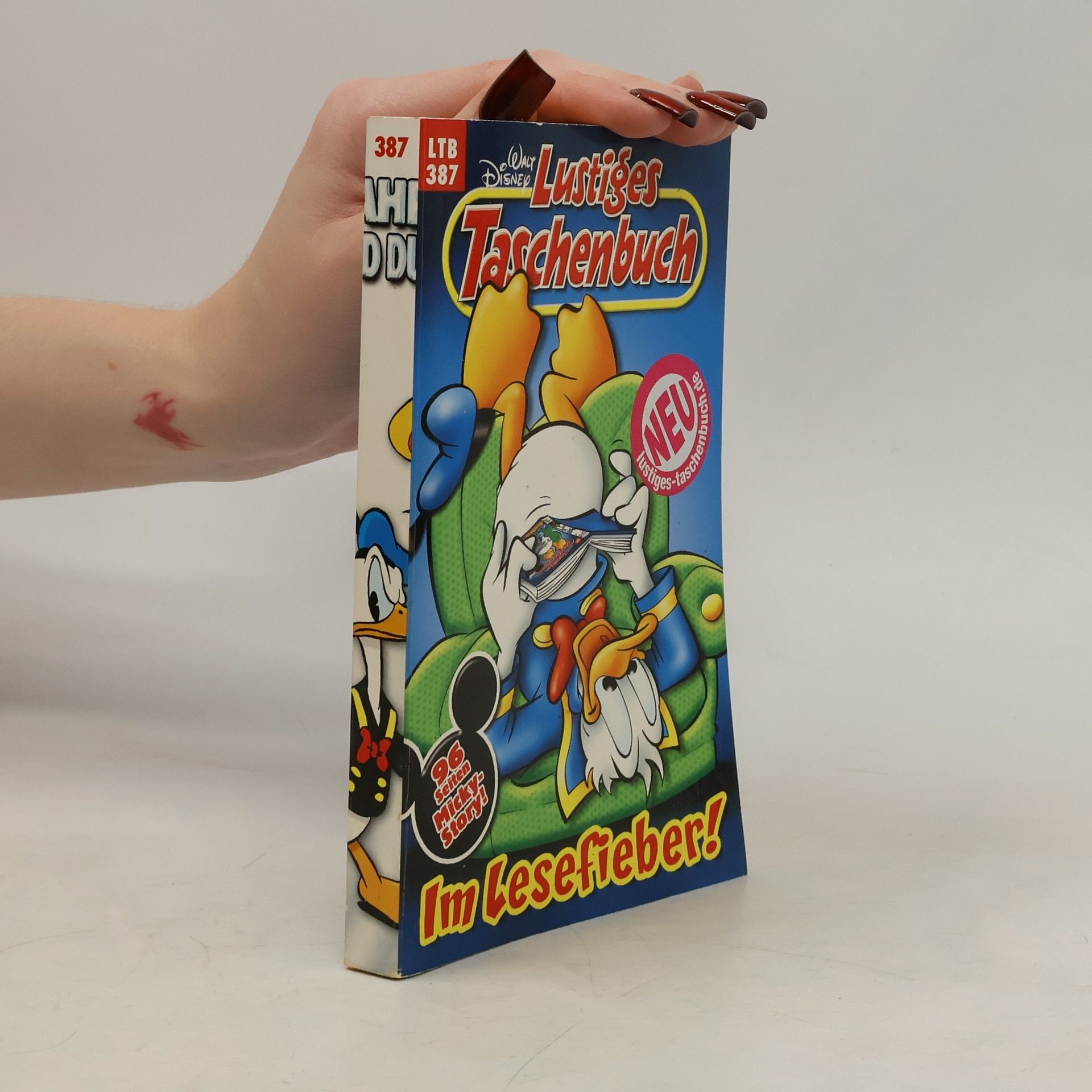 Walt Disney Lustiges Taschenbuch 387. Im Lesefieber!