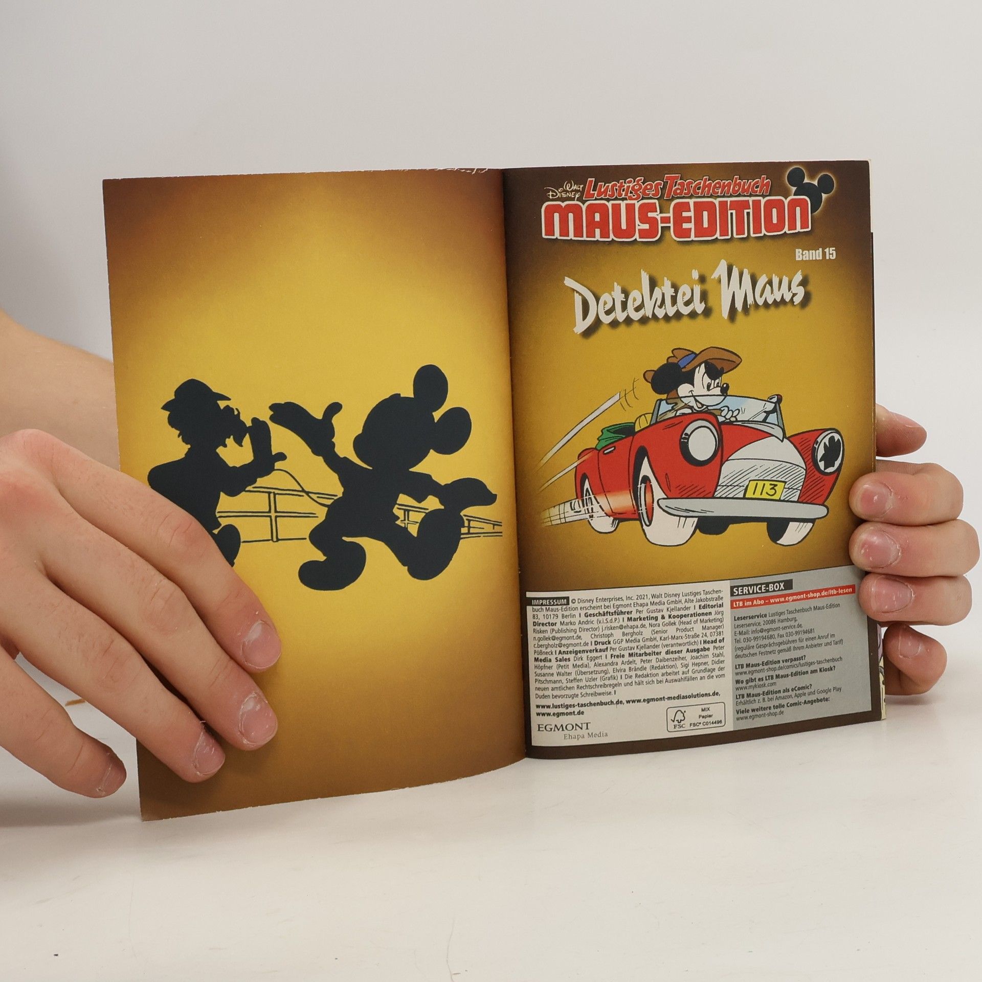 Walt Disney Lustiges Taschenbuch Maus-Edition 15