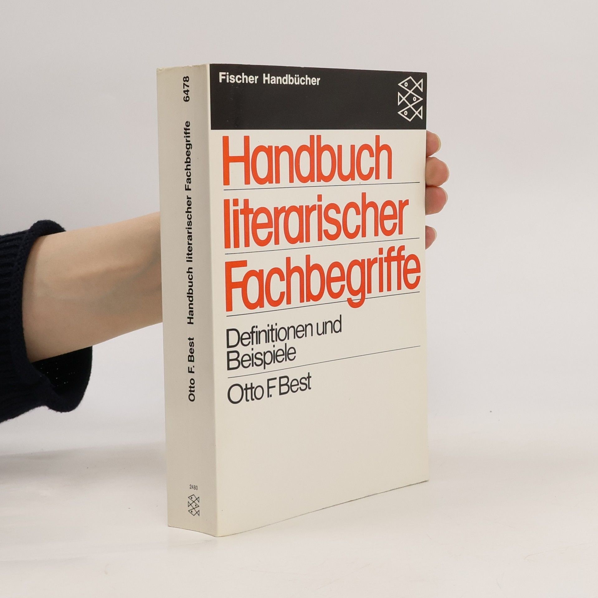 Otto Ferdinand Best Handbuch literarischer Fachbegriffe