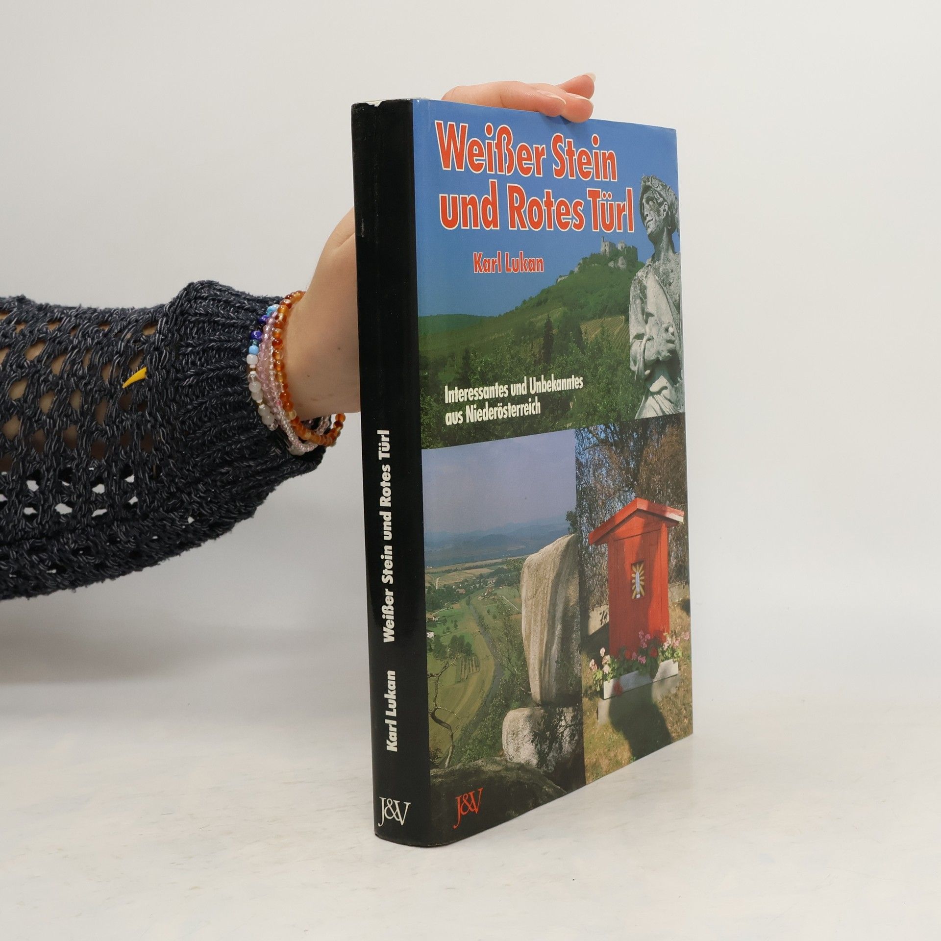 Karl Lukan Weisser Stein und rotes Türl