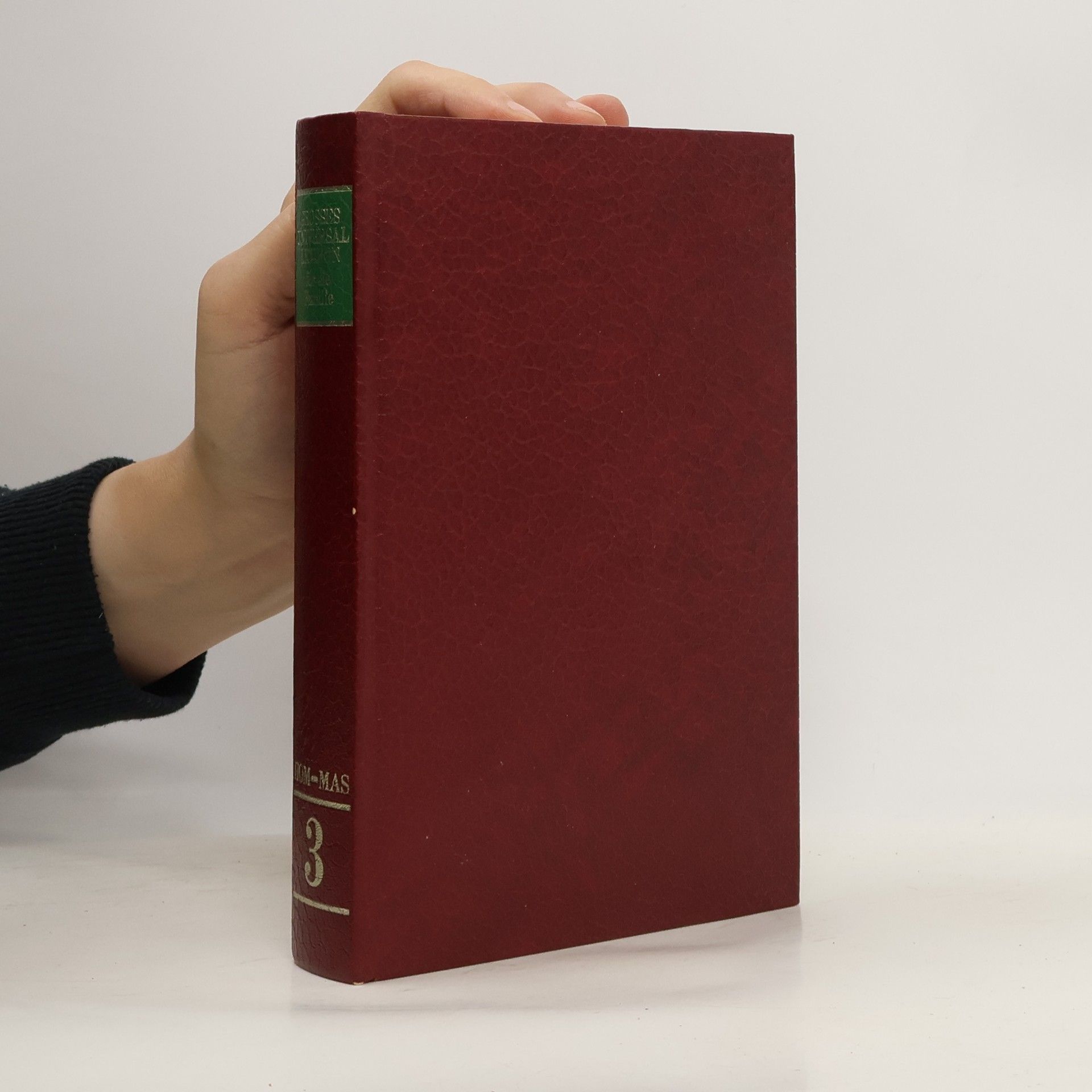 AA.VV. Grosses universal Lexikon für die Familie Band 3. Hom-Mas