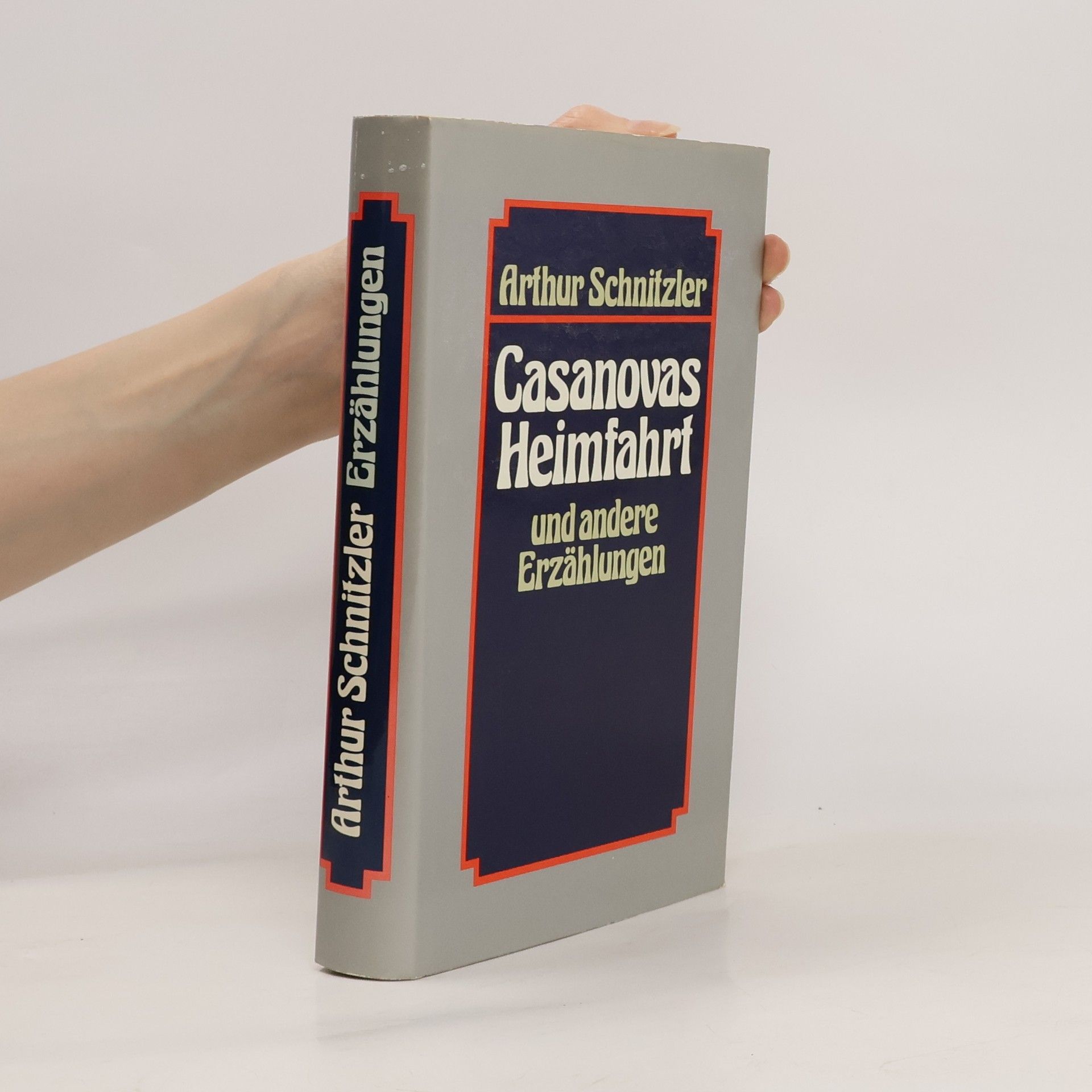 Arthur Schnitzler Casanovas Heimfahrt