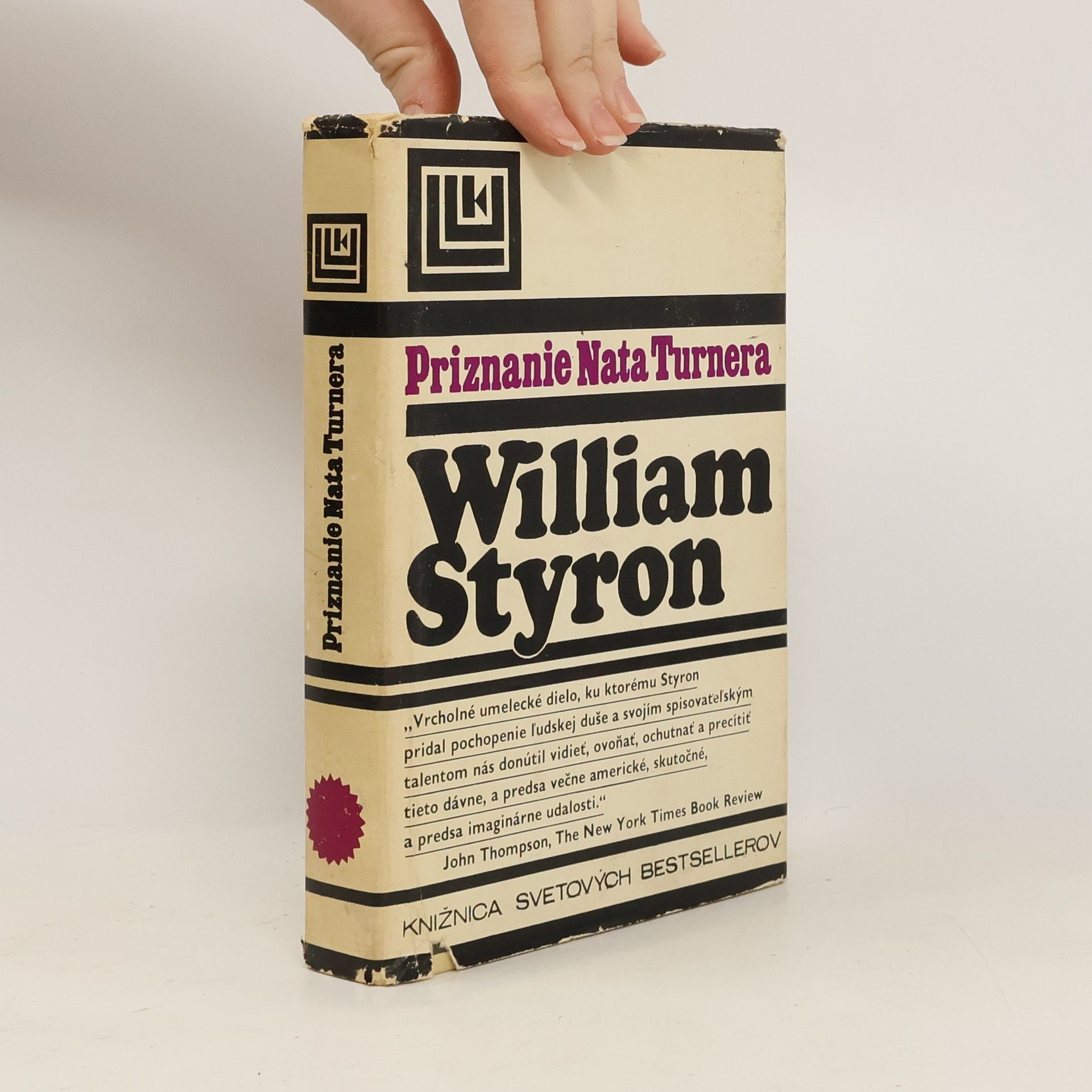 William Styron Priznanie Nata Turnera