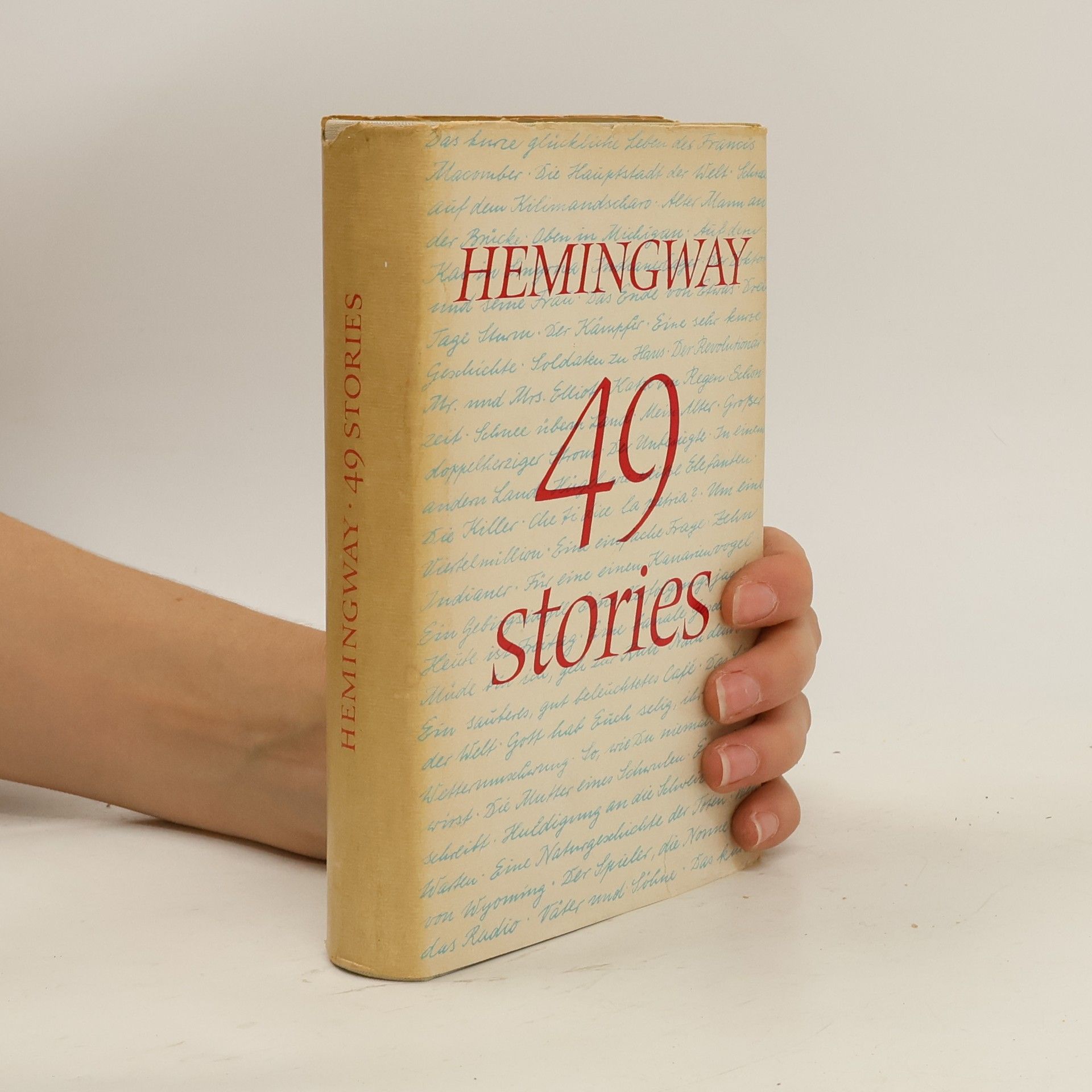 Ernest Hemingway Hemingway, 49 Stories