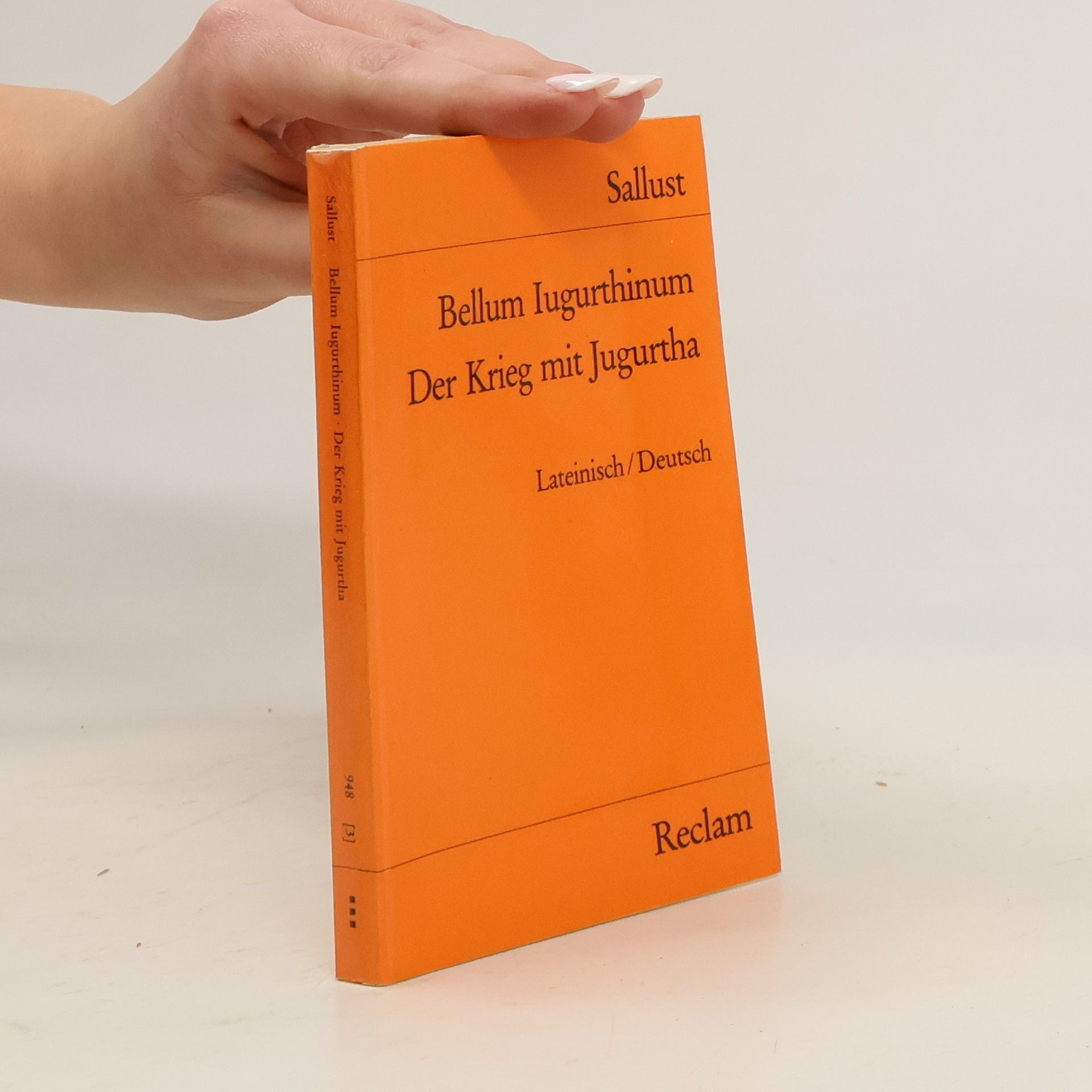 Gaius Sallustius Crispus Bellum Iugurthinum