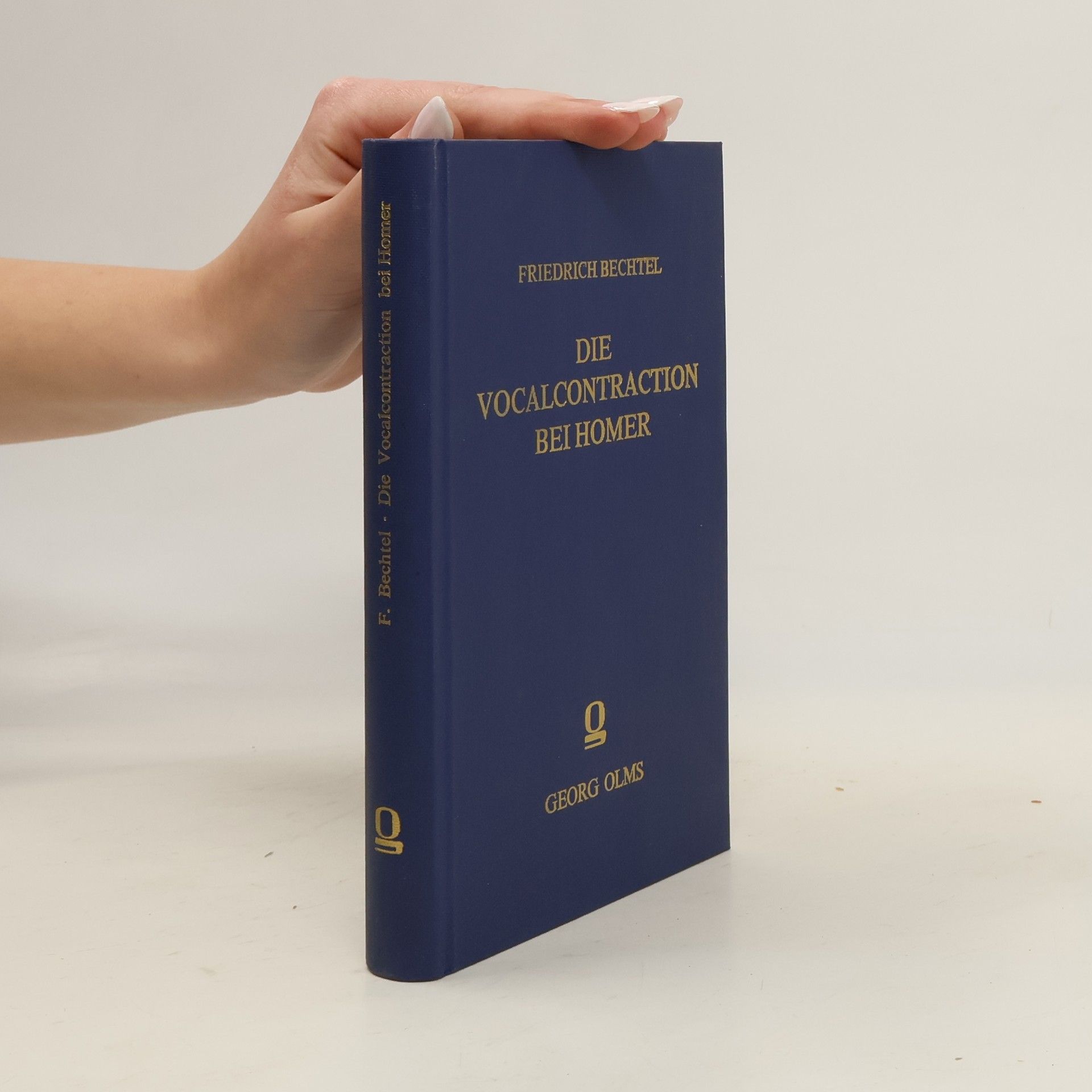 Friedrich Bechtel Die Vocalcontraction [Vokalkontraktion] bei Homer