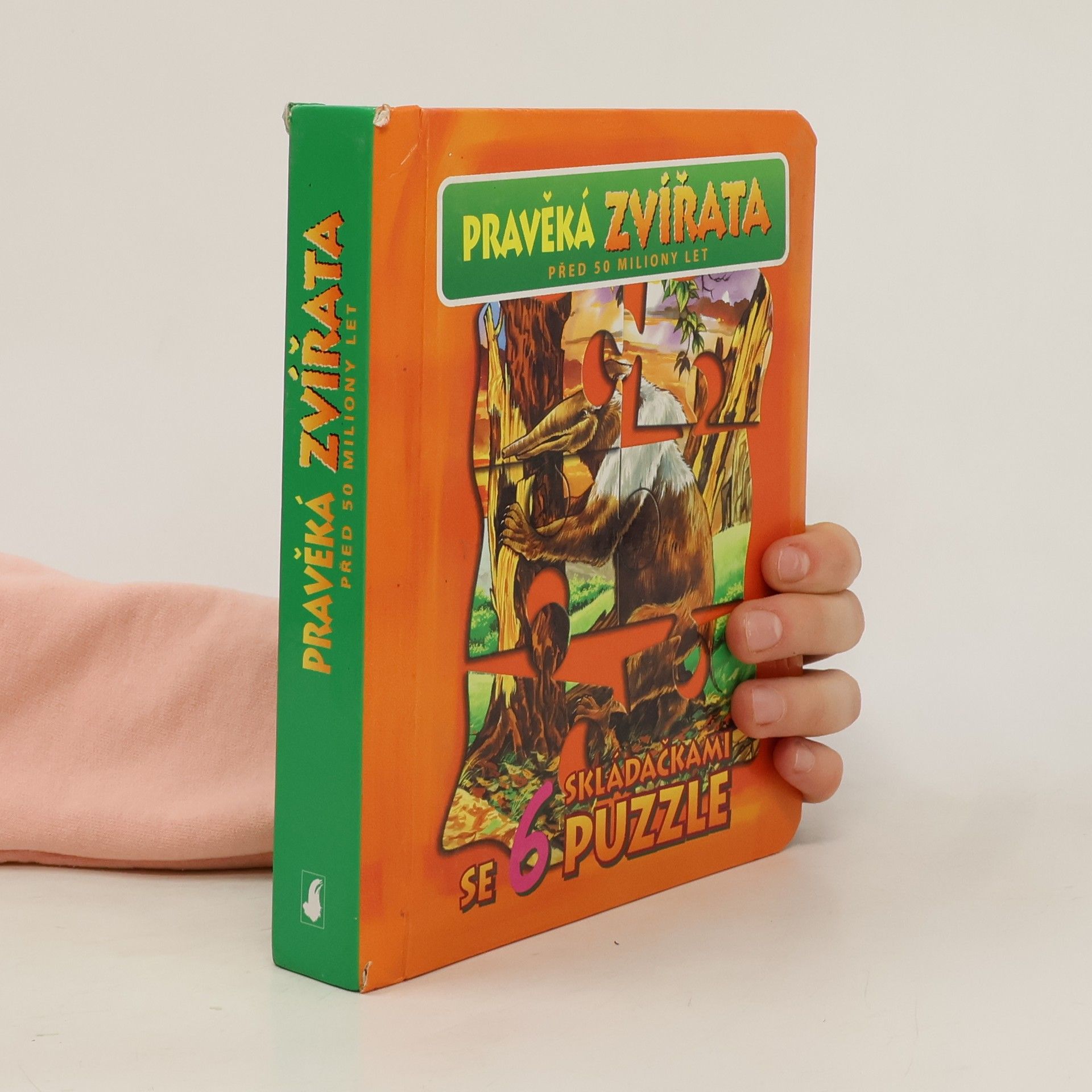 Duncan Crosbie Pravěká zvířata před 50 miliony let : se 6 skládačkami puzzle