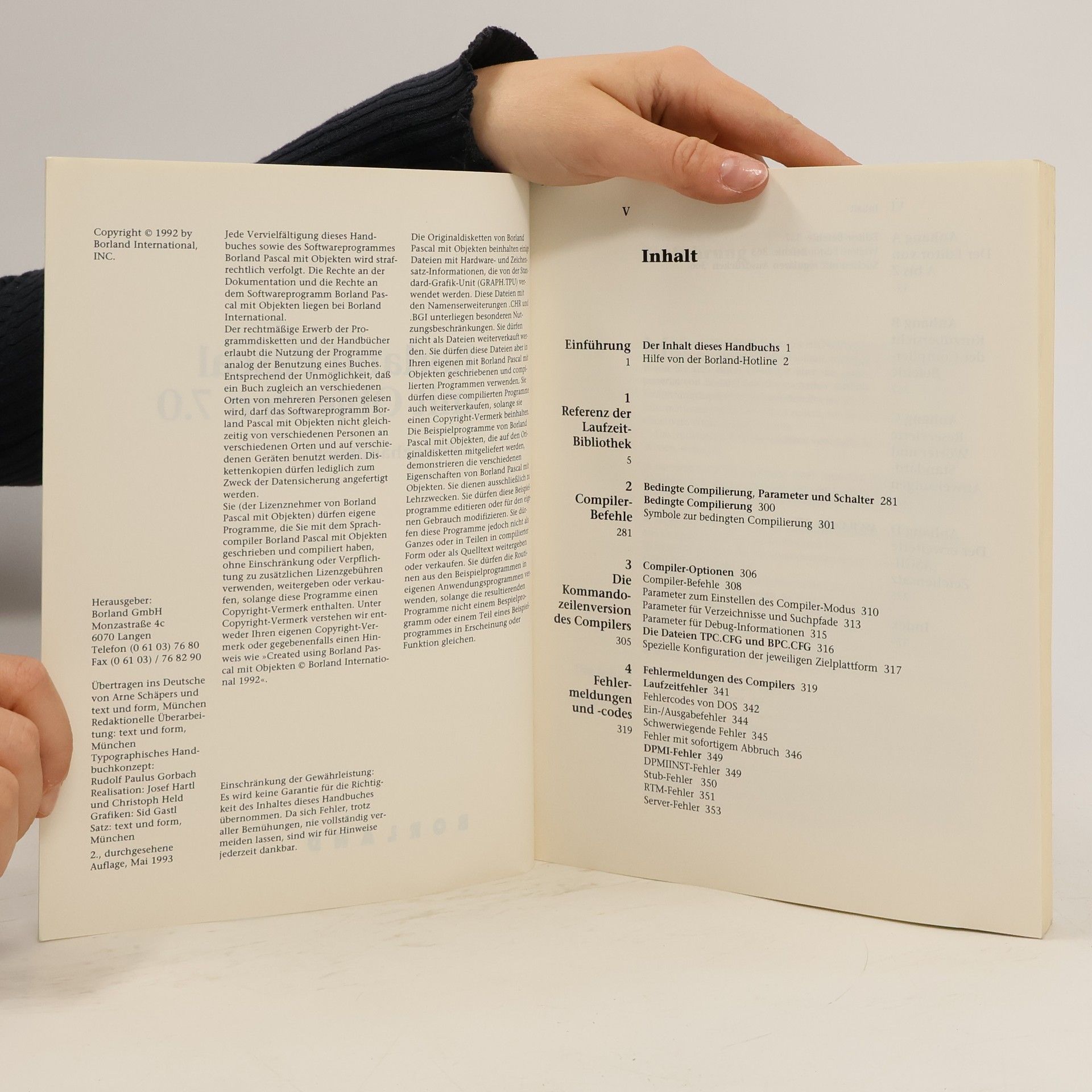 kolektiv Borland Pascal mit Objekten 7.0