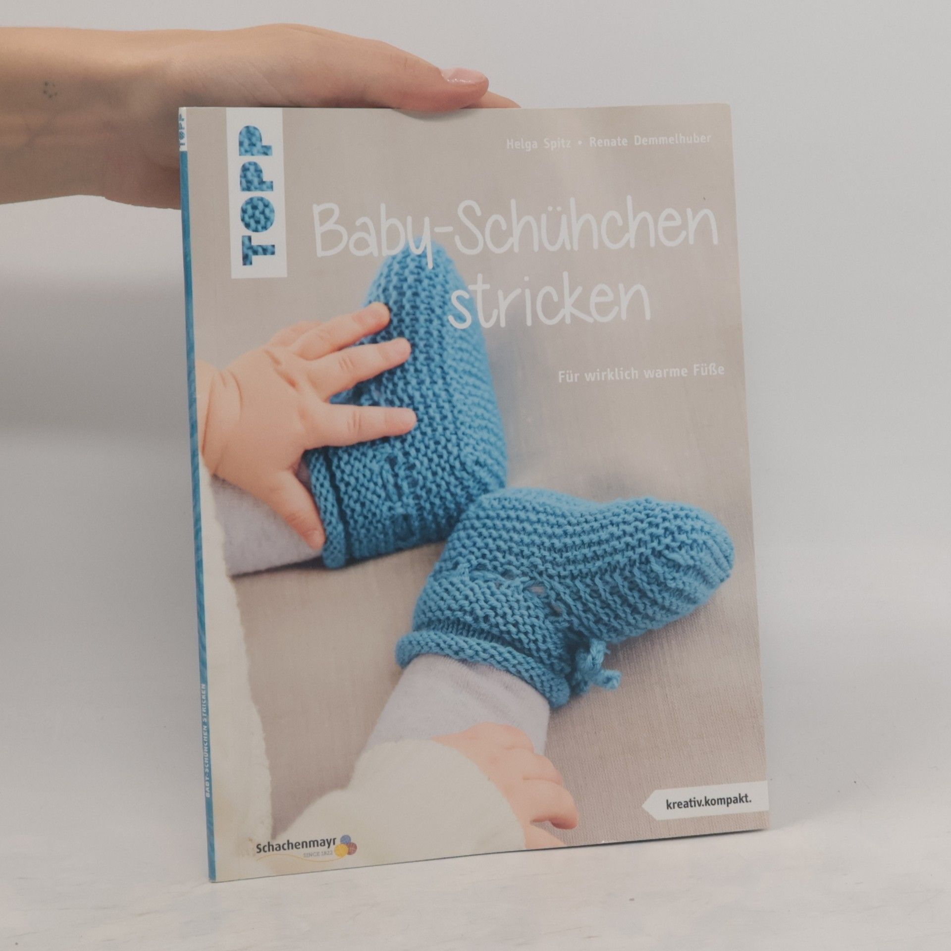 Helga Spitz Baby-Schühchen stricken
