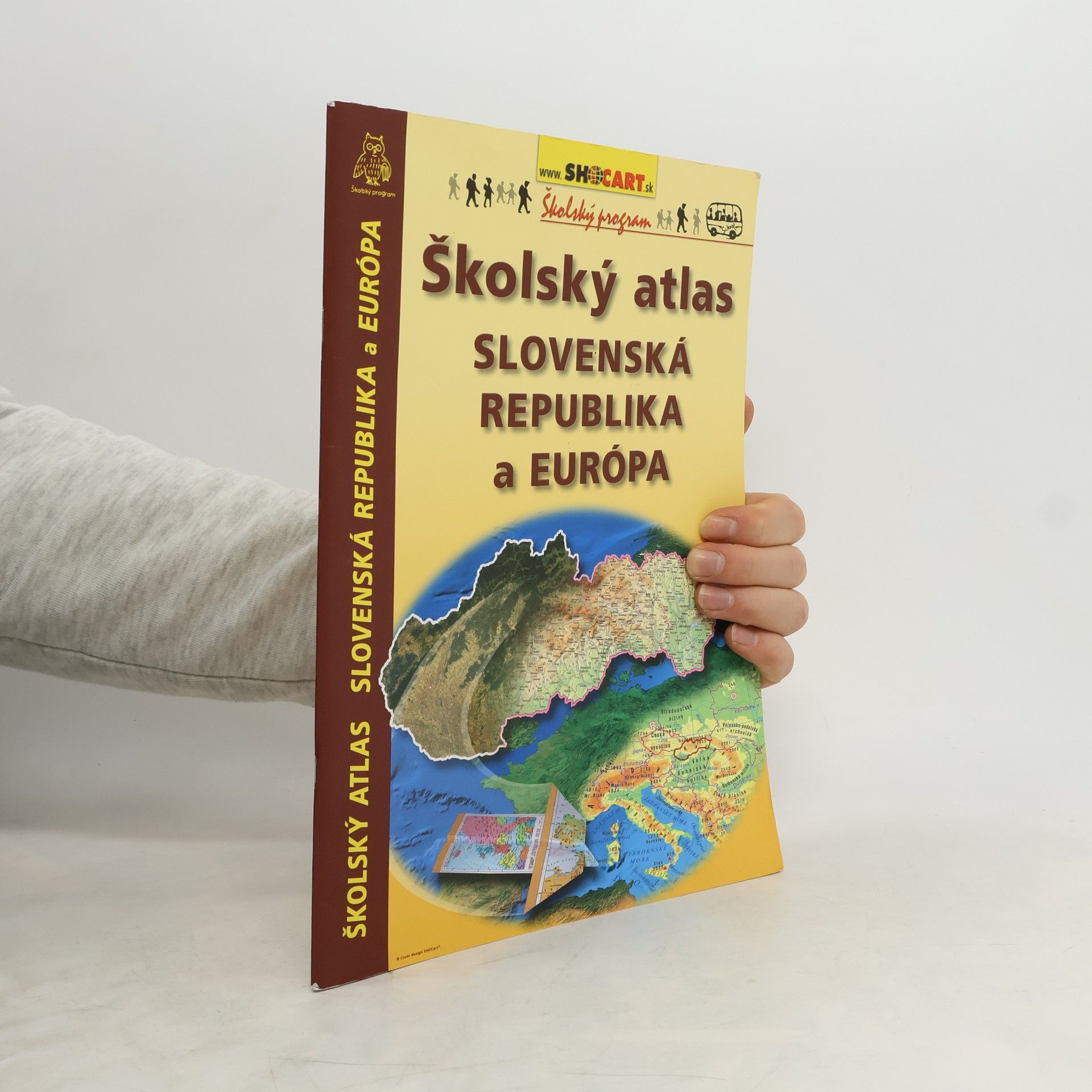 Autorenkollektiv Školský atlas Slovenská republika a Európa