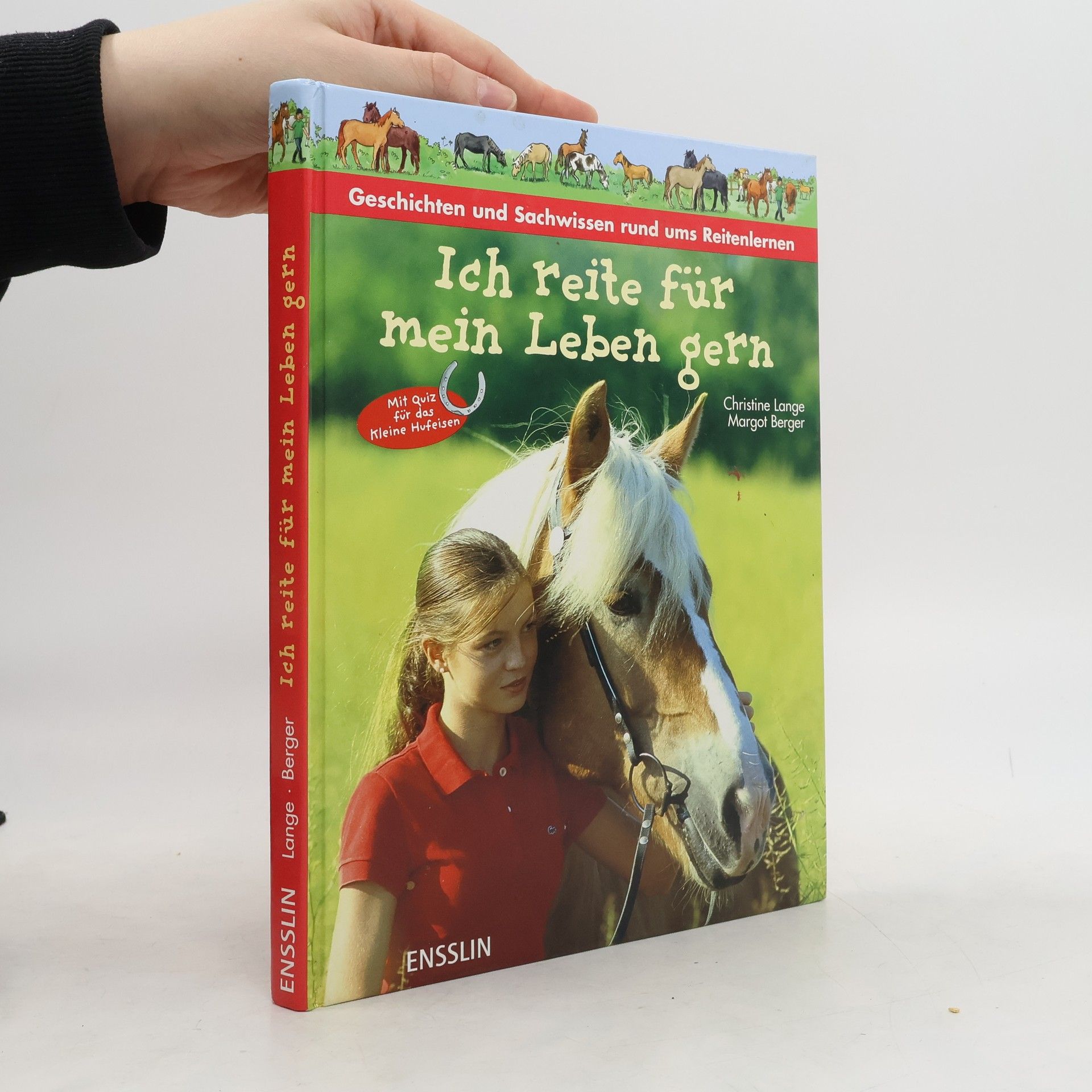 Christine Lange Ich reite für mein Leben gern