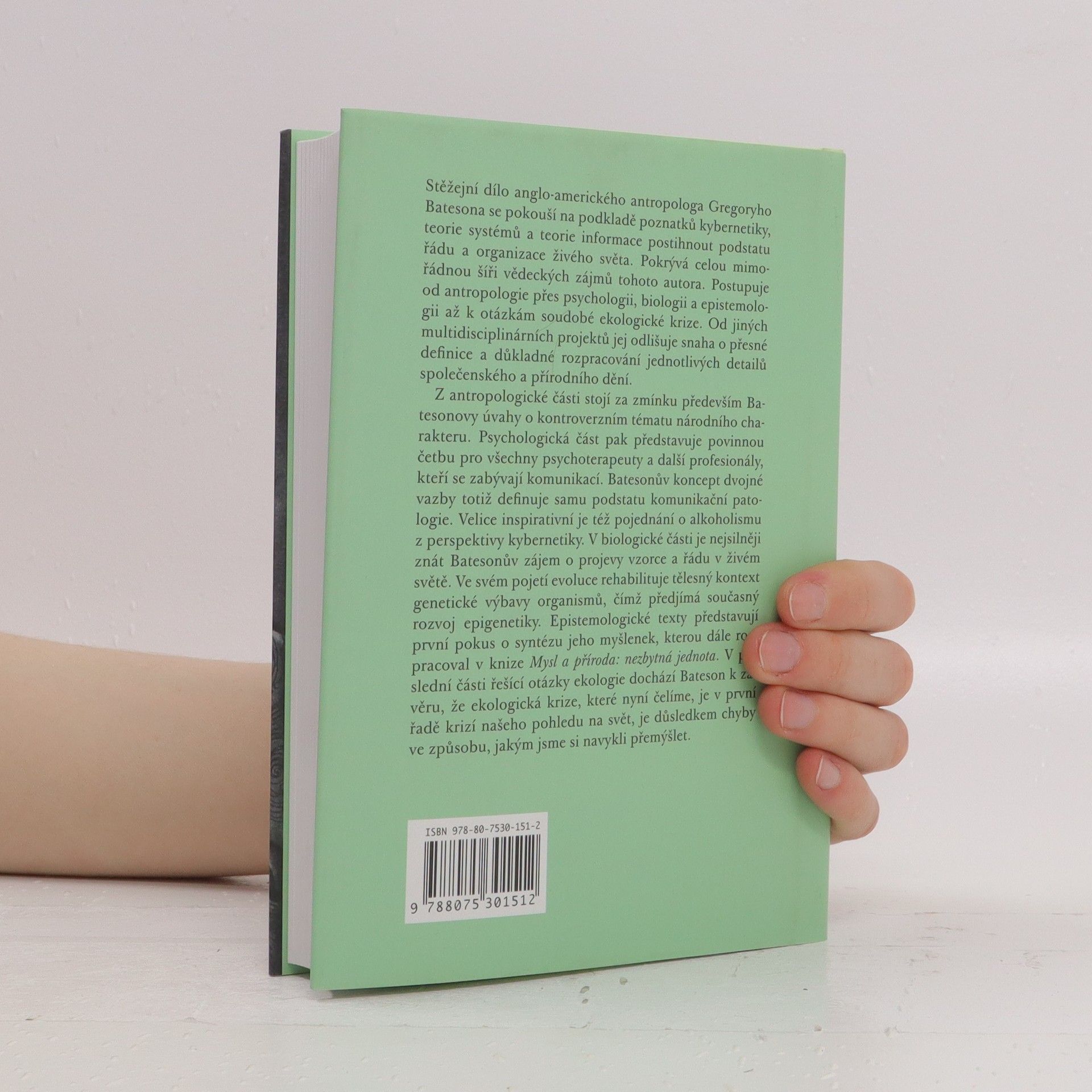 Gregory Bateson Ekologie mysli