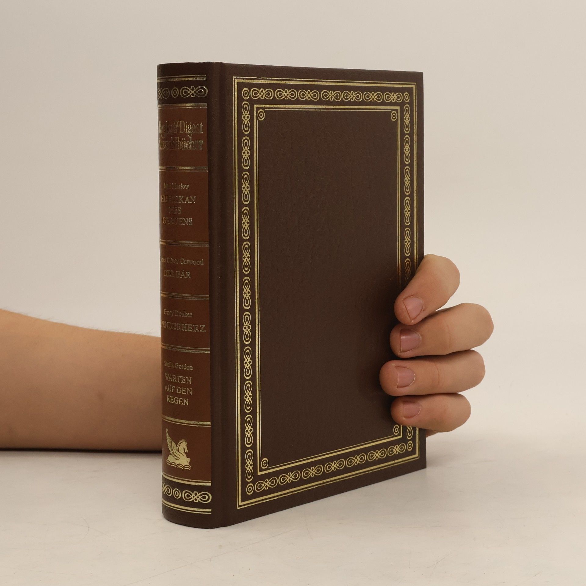 Various authors Reader's Digest Auswahlbücher. Hurrikan des Grauens, Der Bär, Spenderherz, Warten auf den Regen