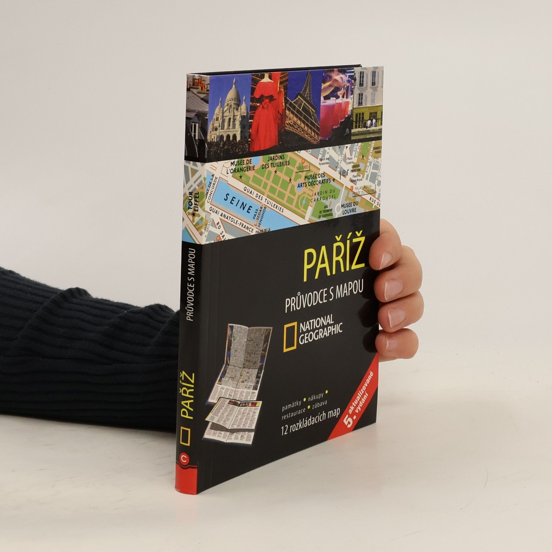 Paříž – průvodce s mapou