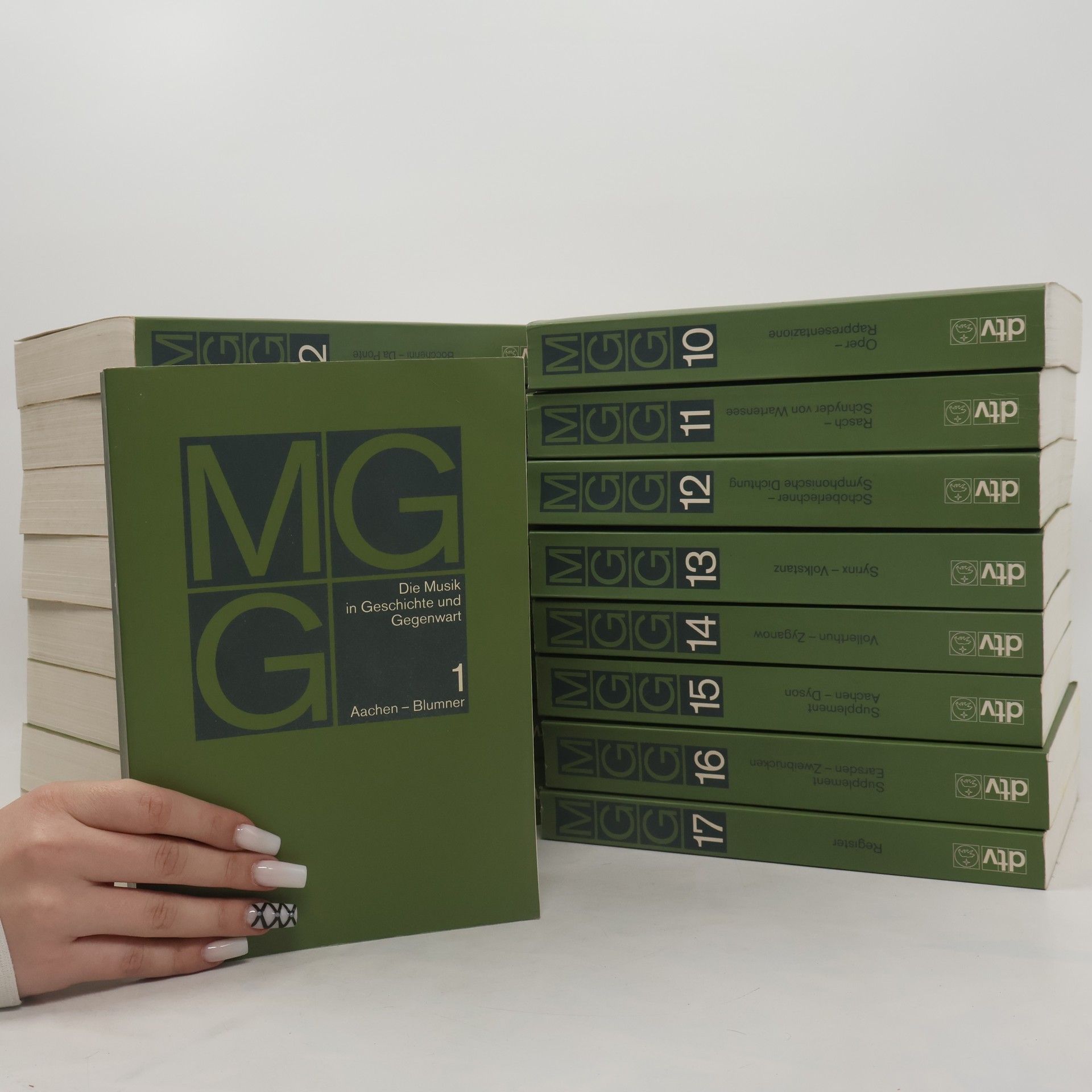 Friedrich Blume Die Musik in Geschichte und Gegenwart 1-17