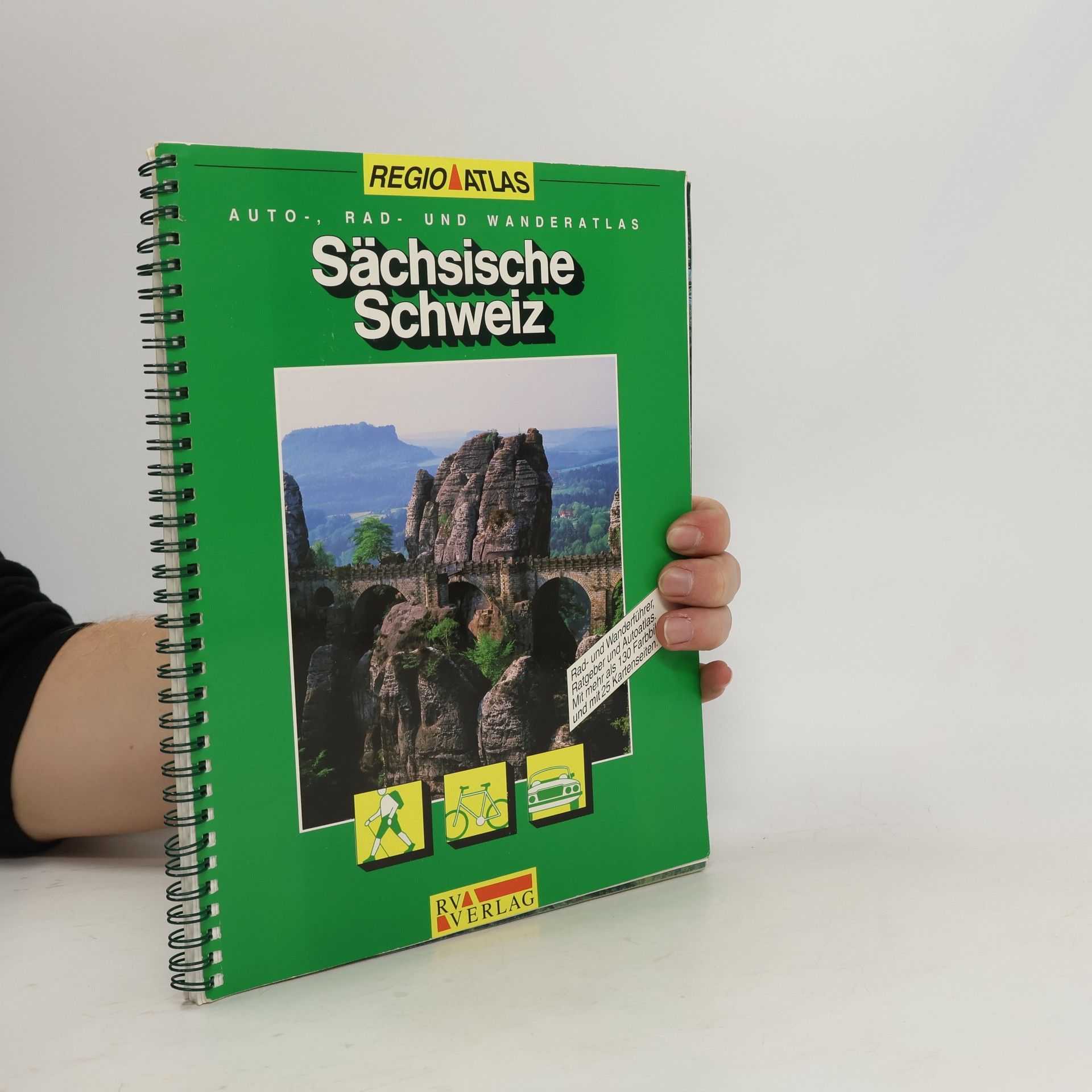 Auto-, Rad- und Wanderatlas Sächsische Schweiz