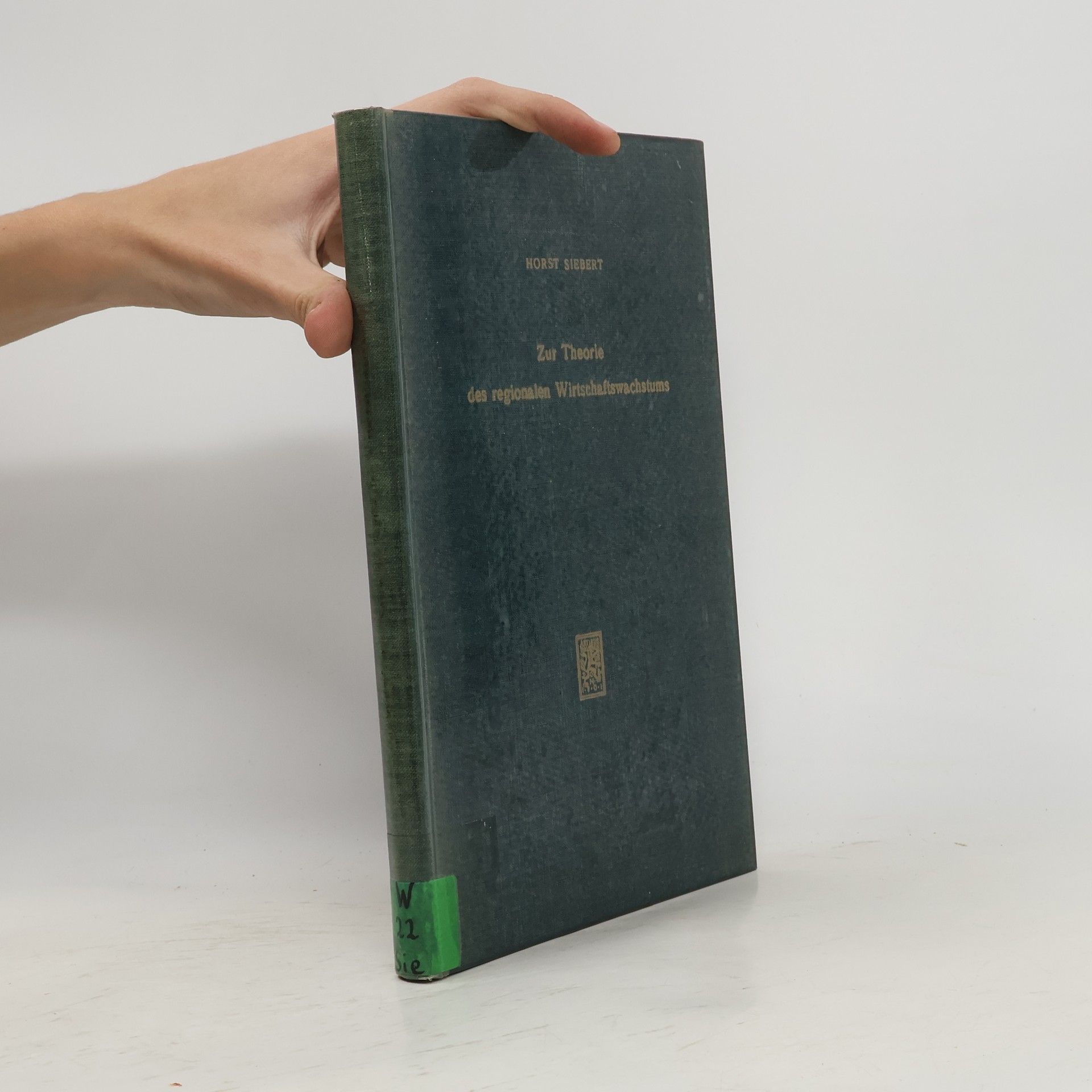 Horst Siebert Zur Theorie des regionalen Wirtschaftswachstums
