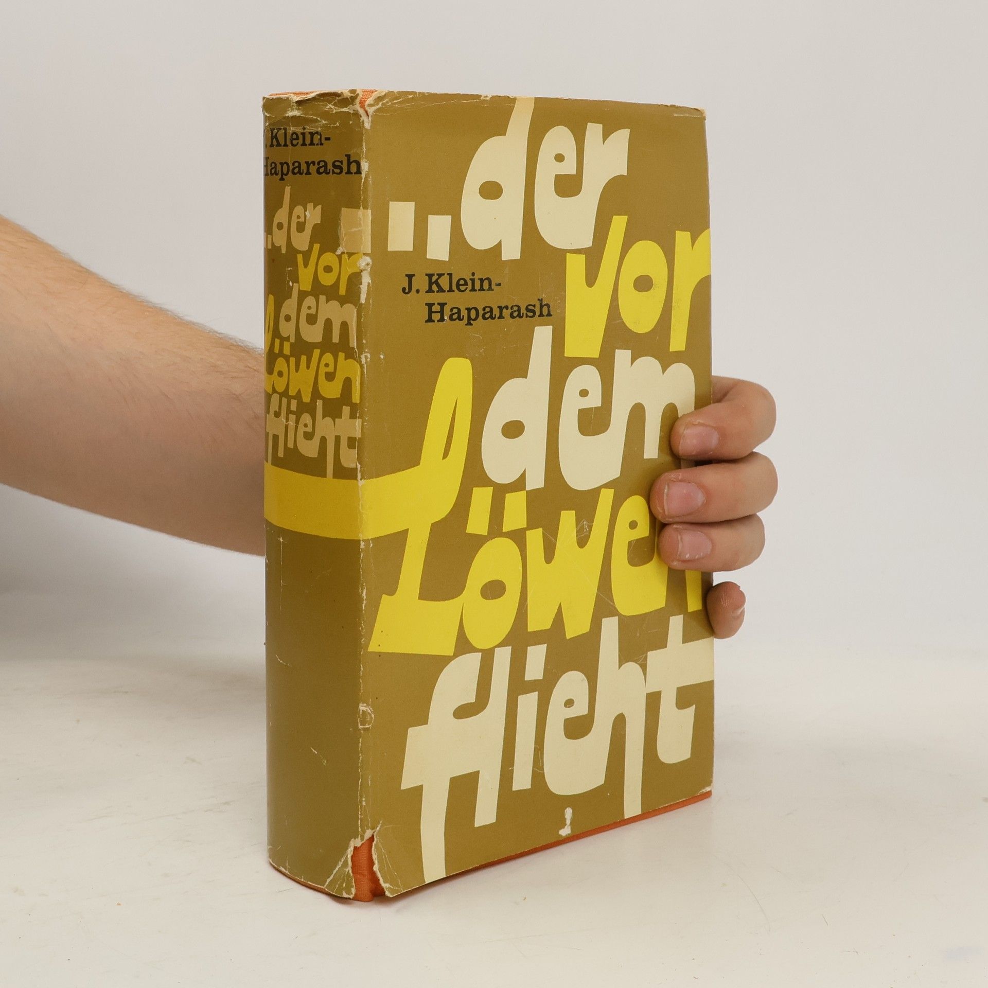 Der vor dem Löwen flieht