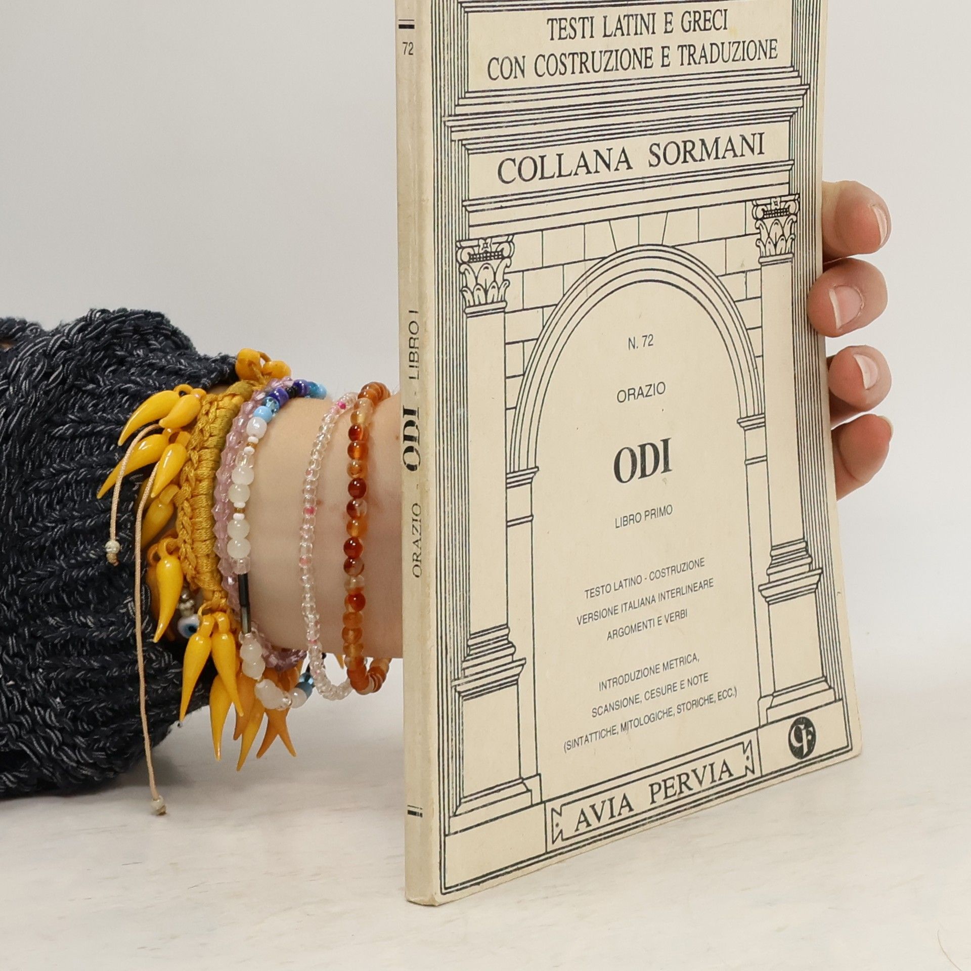 Q. Flacco Orazio Odi. Libro 1o