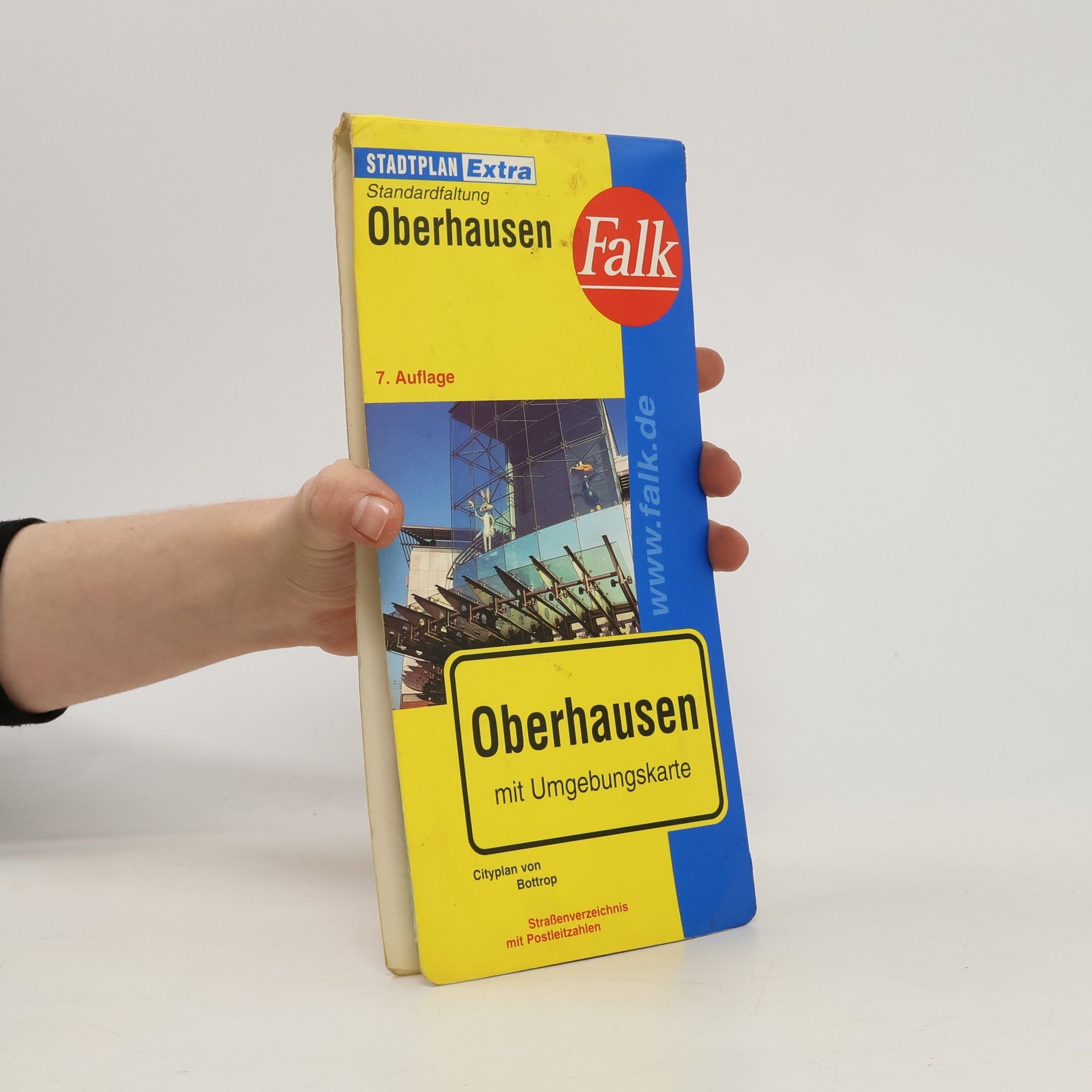 Collectif d'auteurs Falk Plan Stadtplan Extra Standardfaltung Oberhausen mit Ortsteilen von Bottrop