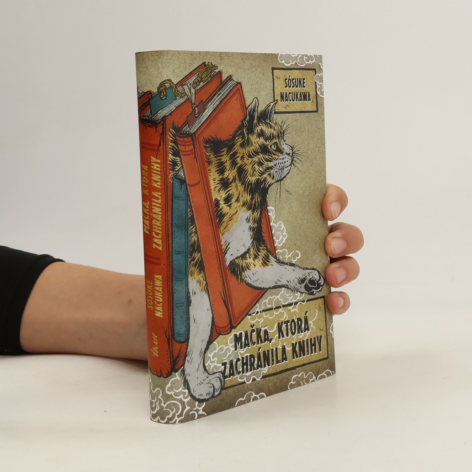 Sōsuke Natsukawa Mačka, ktorá zachránila knihy