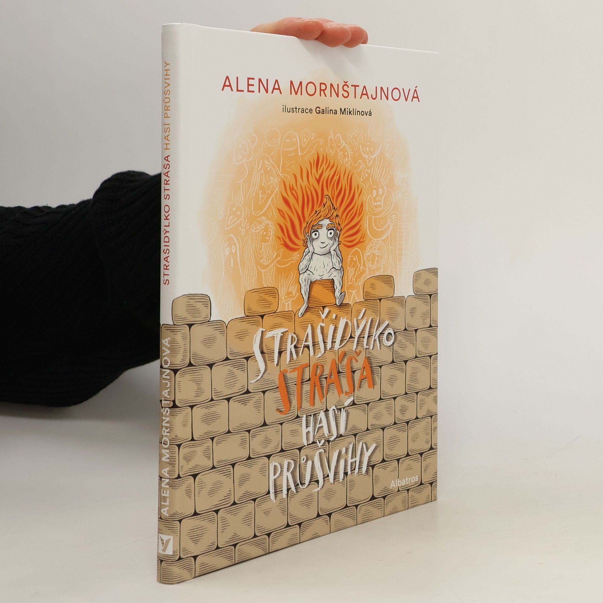 Alena Mornštajnová Strašidýlko Stráša hasí průšvihy