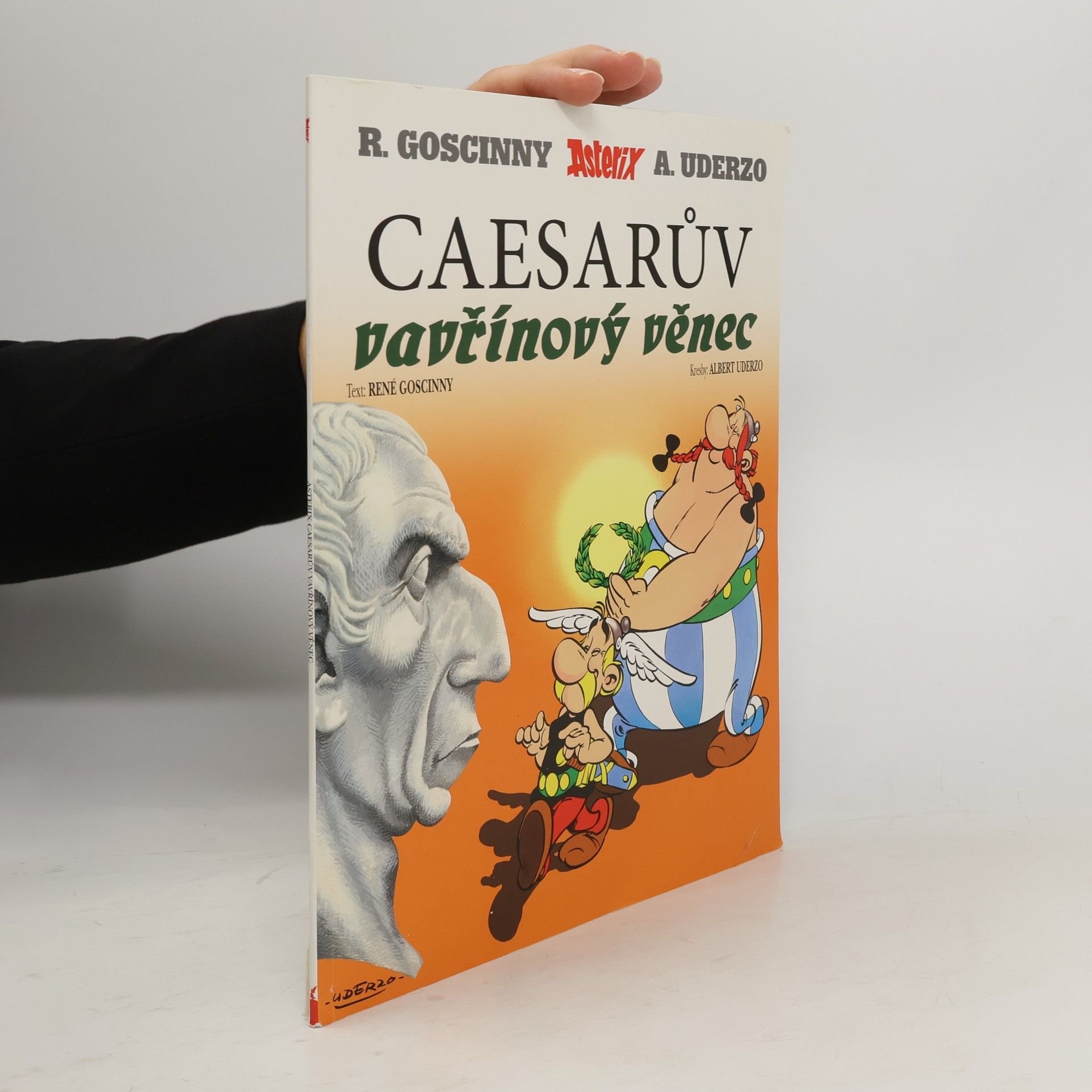 René Goscinny Asterix a Caesarův vavřínový věnec