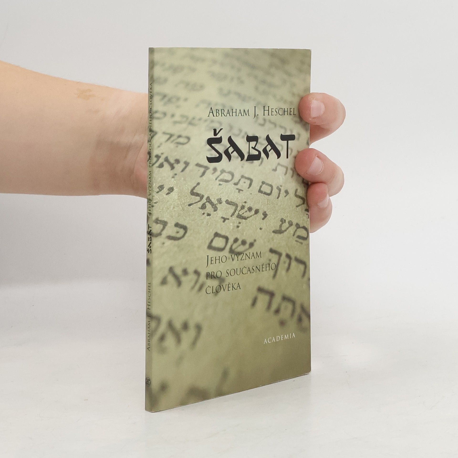 Abraham Heschel Šabat