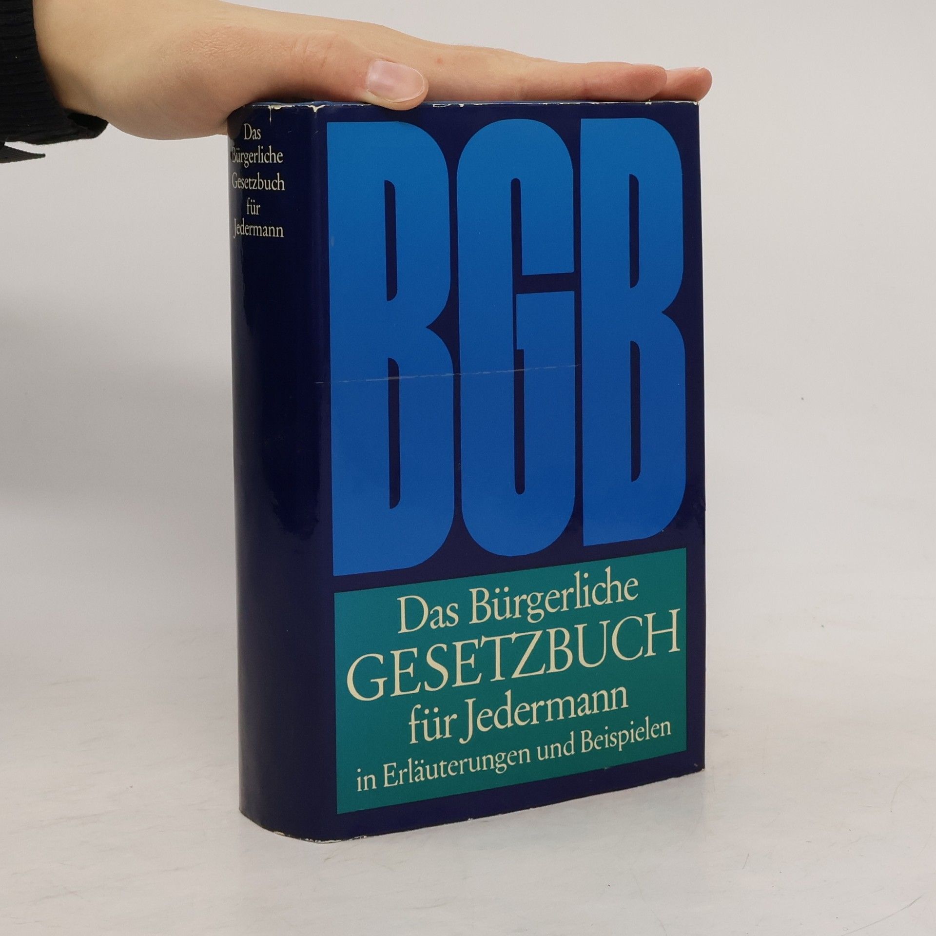 Collectif d'auteurs Das Bürgerliche Gesetzbuch für jedermann in Erläuterungen und Beispielen