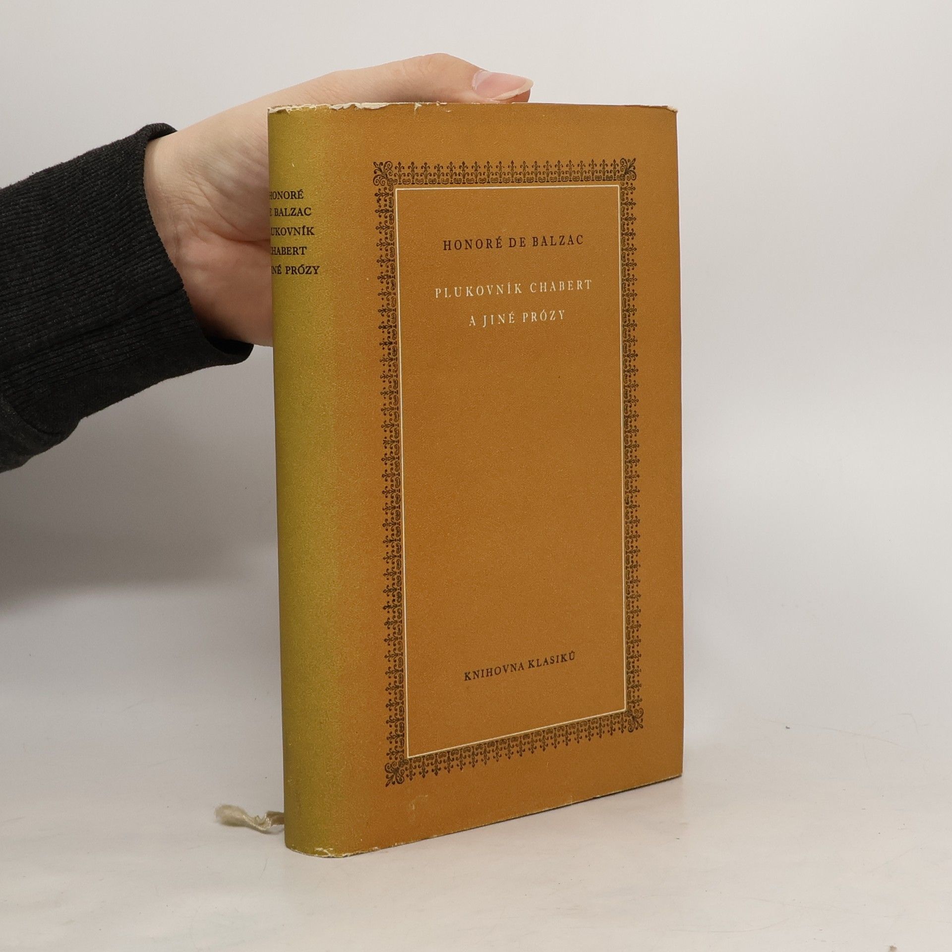 Honoré de Balzac Plukovník Chabert a jiné prózy